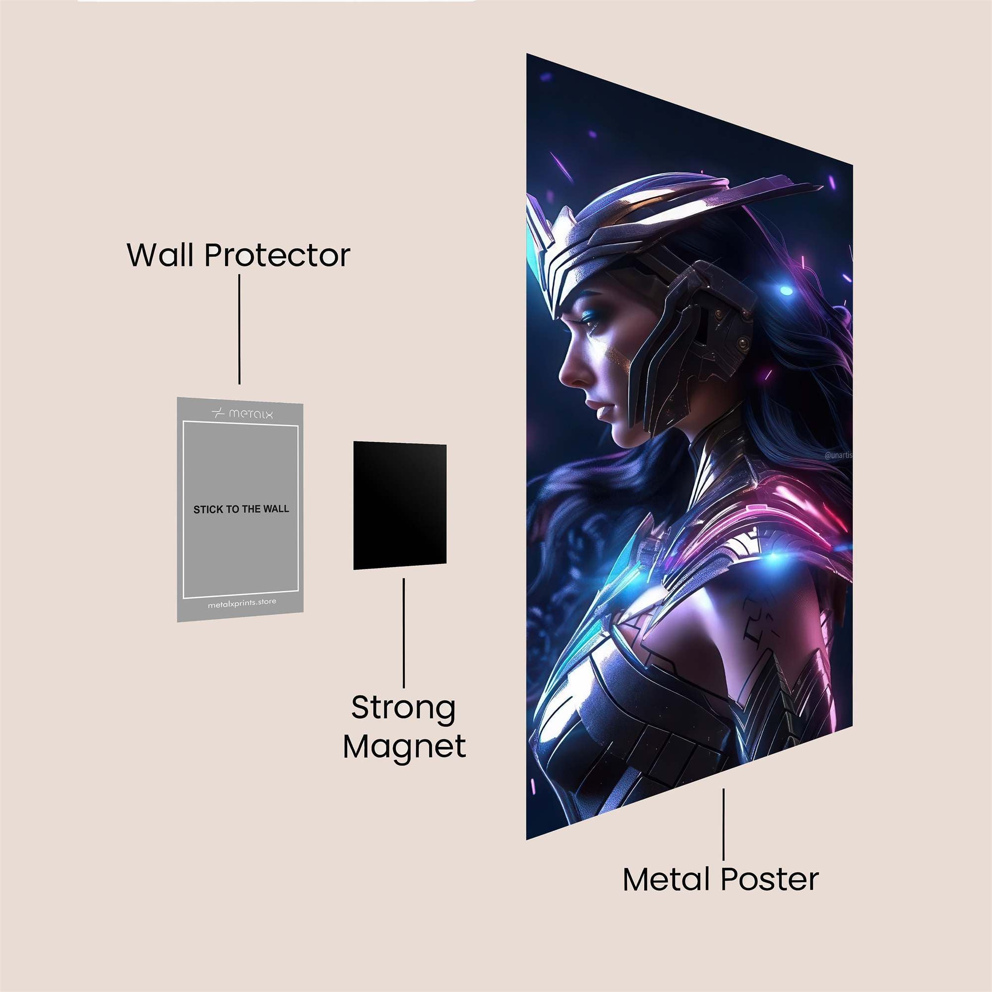 Wonder Radiant Safe Wall Magnetic / M