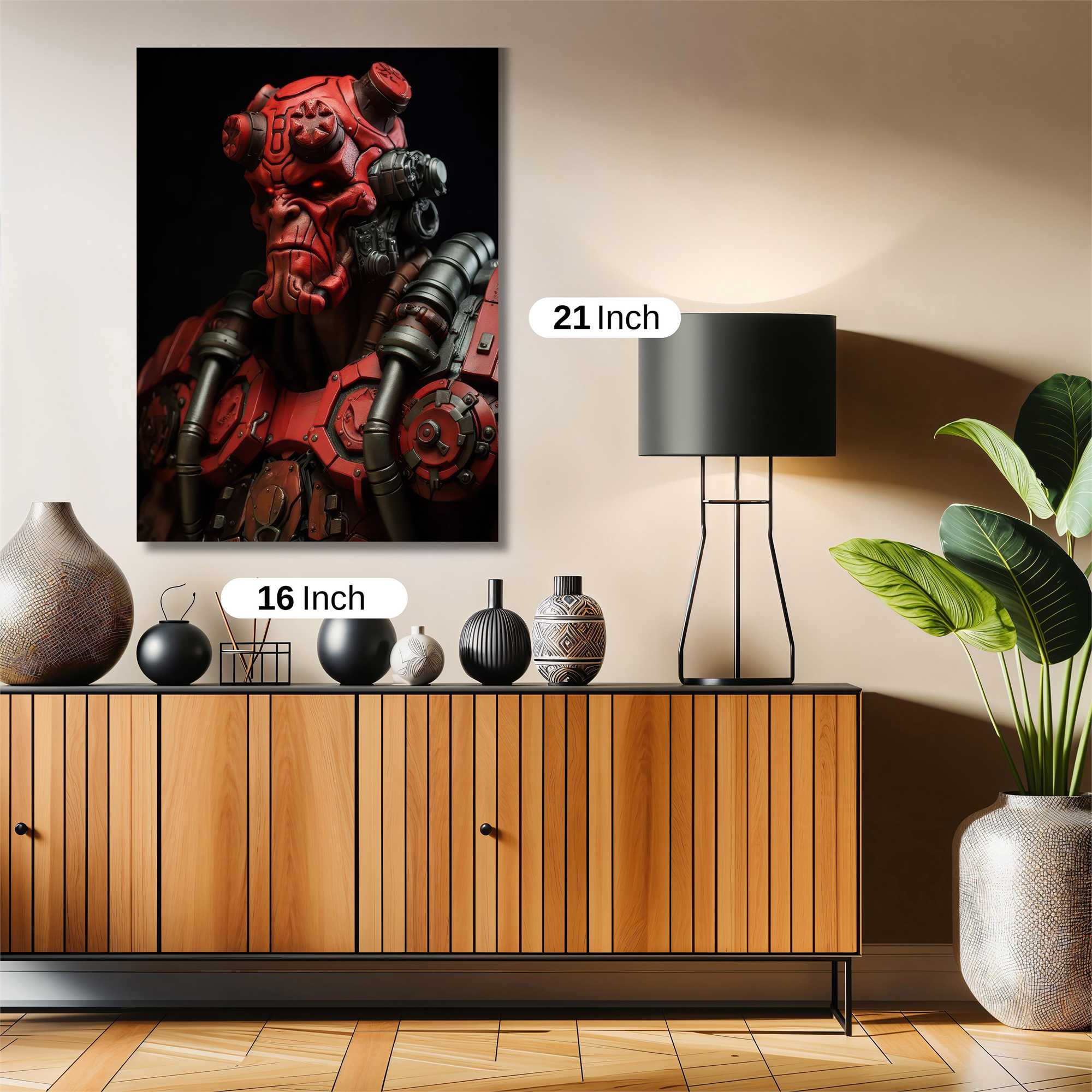 Hellboy Intense Safe Wall Magnetic / M