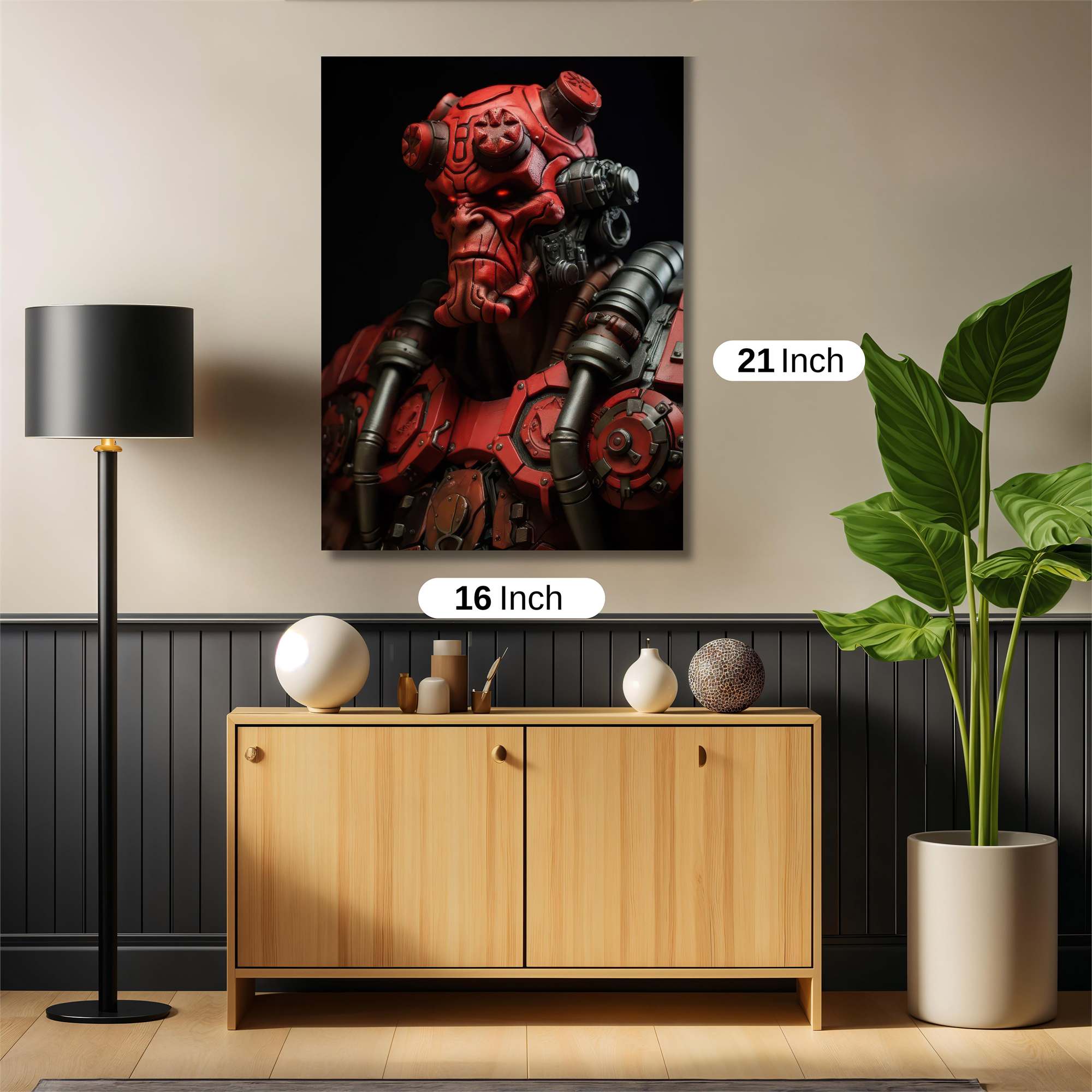 Hellboy Intense Safe Wall Magnetic / M