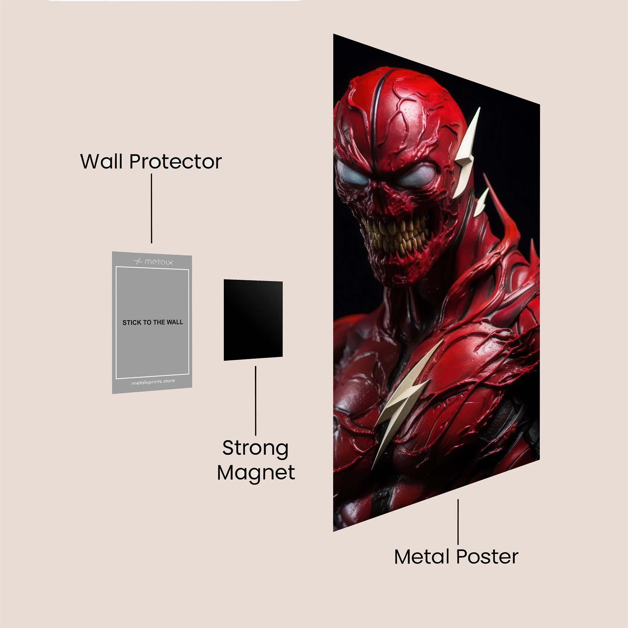 Carnage Unleashed Safe Wall Magnetic / M