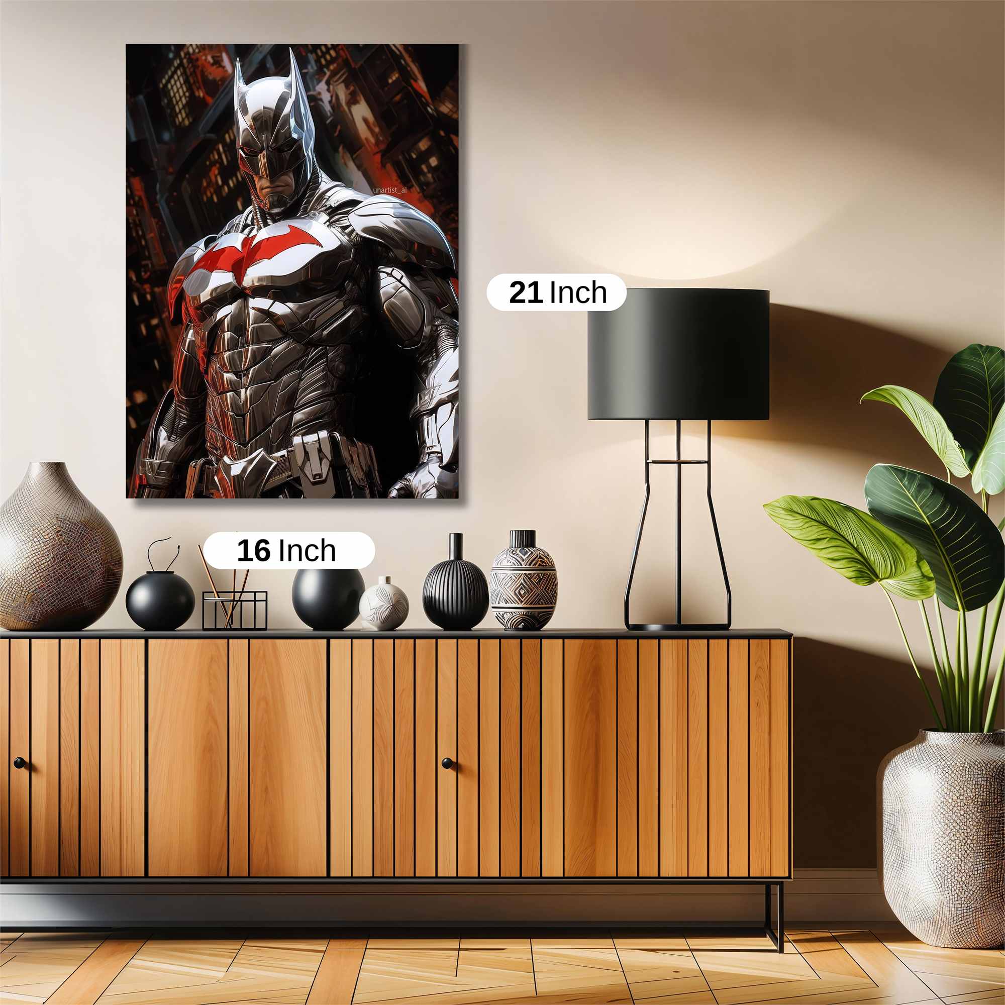 Batman Resolute Safe Wall Magnetic / M