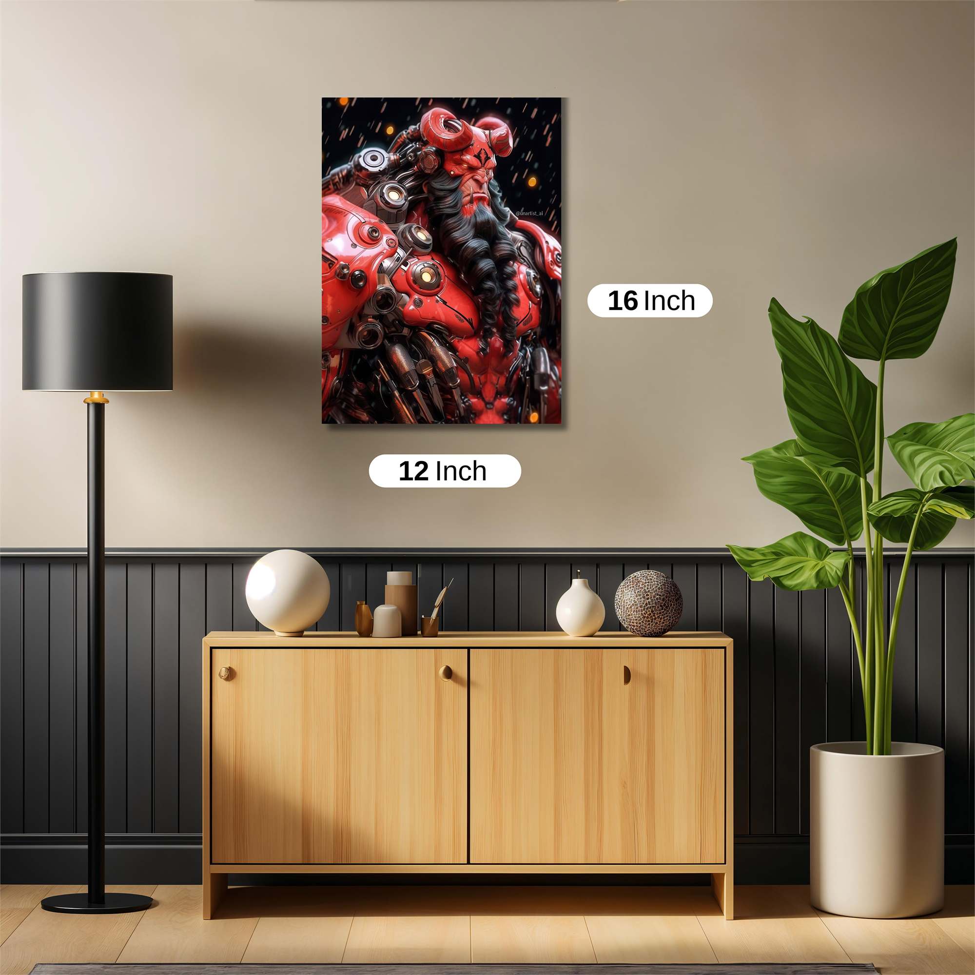 Mephisto Menace Safe Wall Magnetic / M