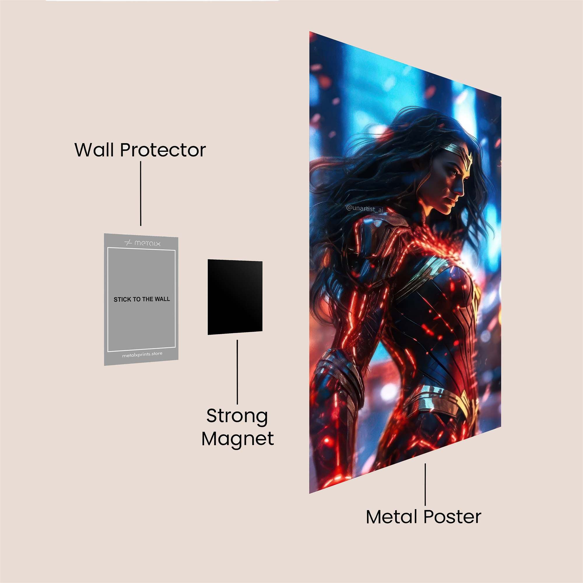 Wonder Radiant Safe Wall Magnetic / M