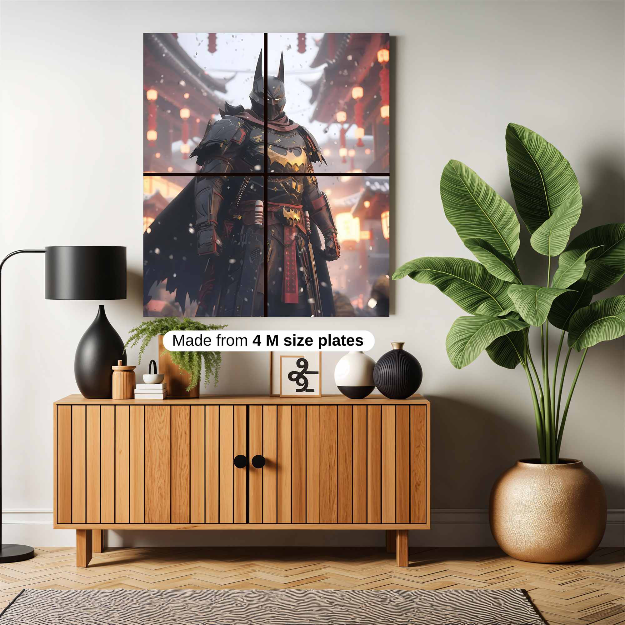 Samurai Batman Safe Wall Magnetic / M