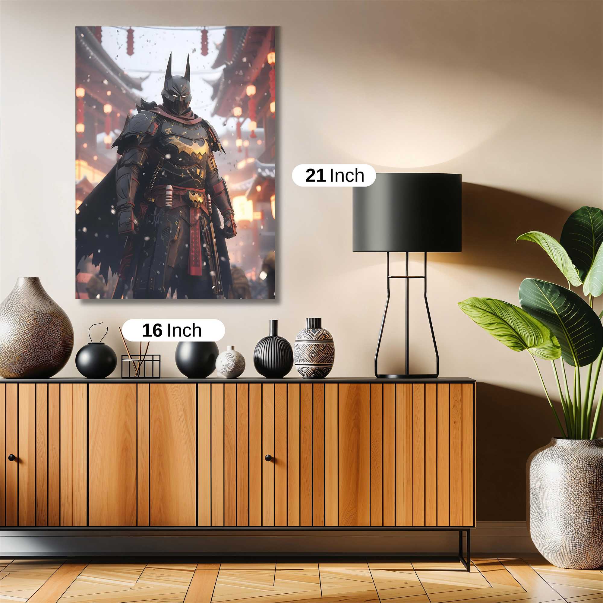 Samurai Batman Safe Wall Magnetic / M