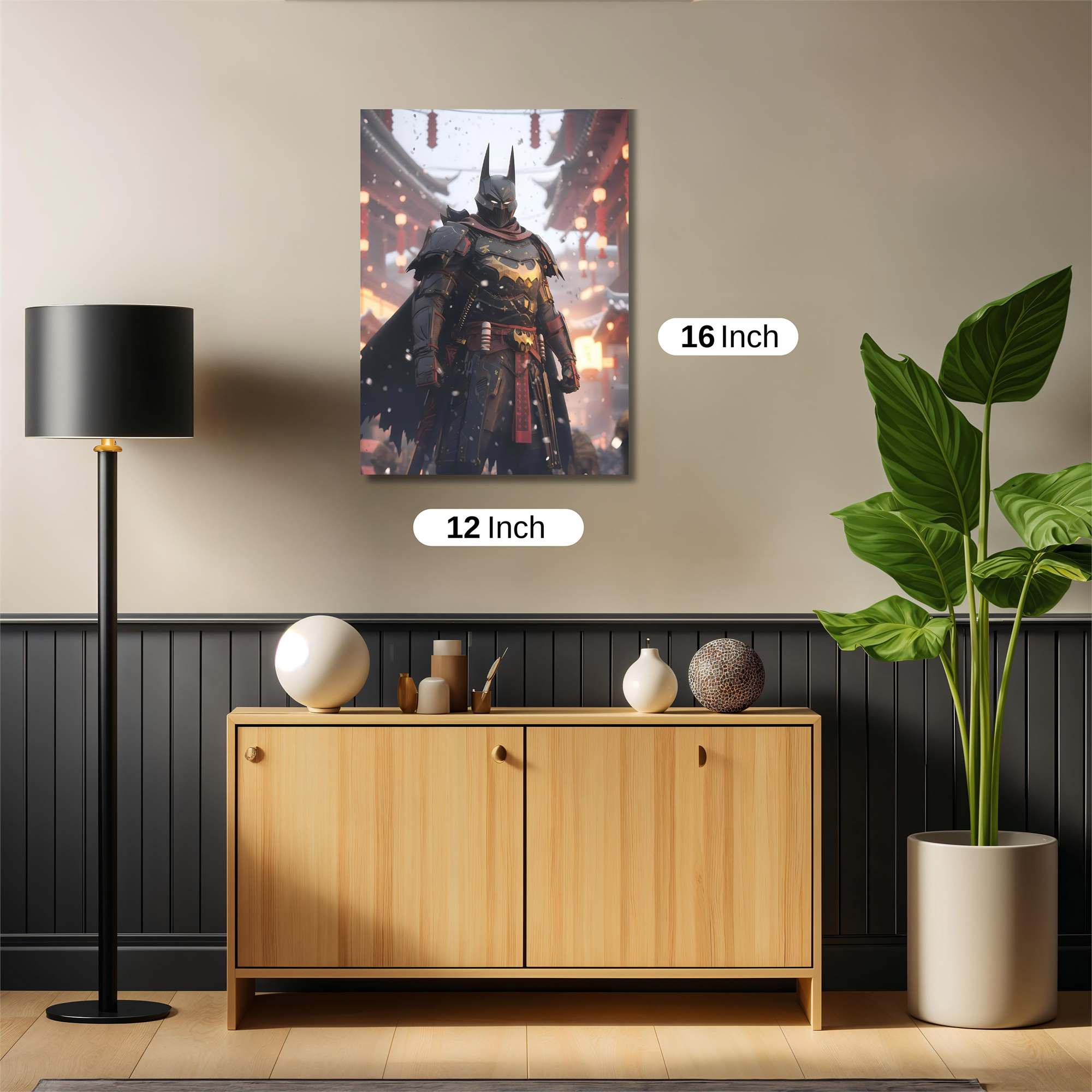 Samurai Batman Safe Wall Magnetic / M