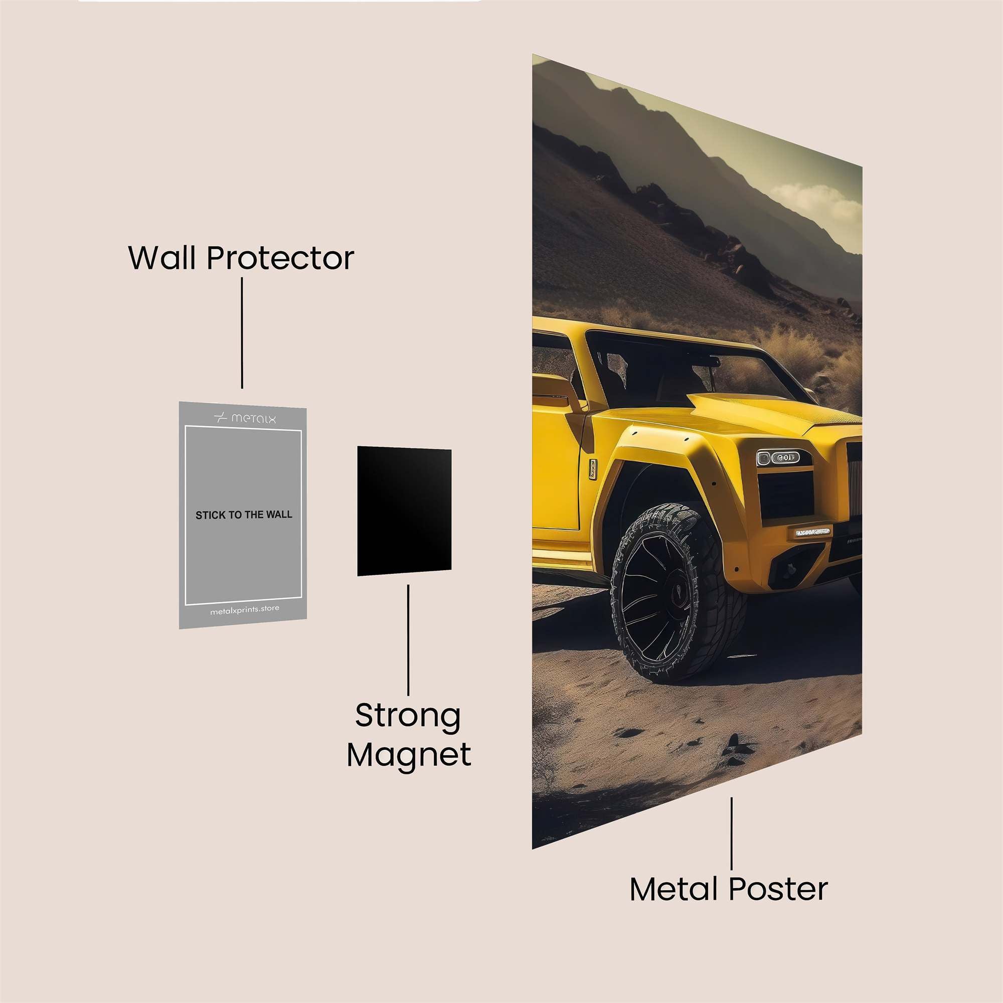 Rolls-Royce Rugged Safe Wall Magnetic / M