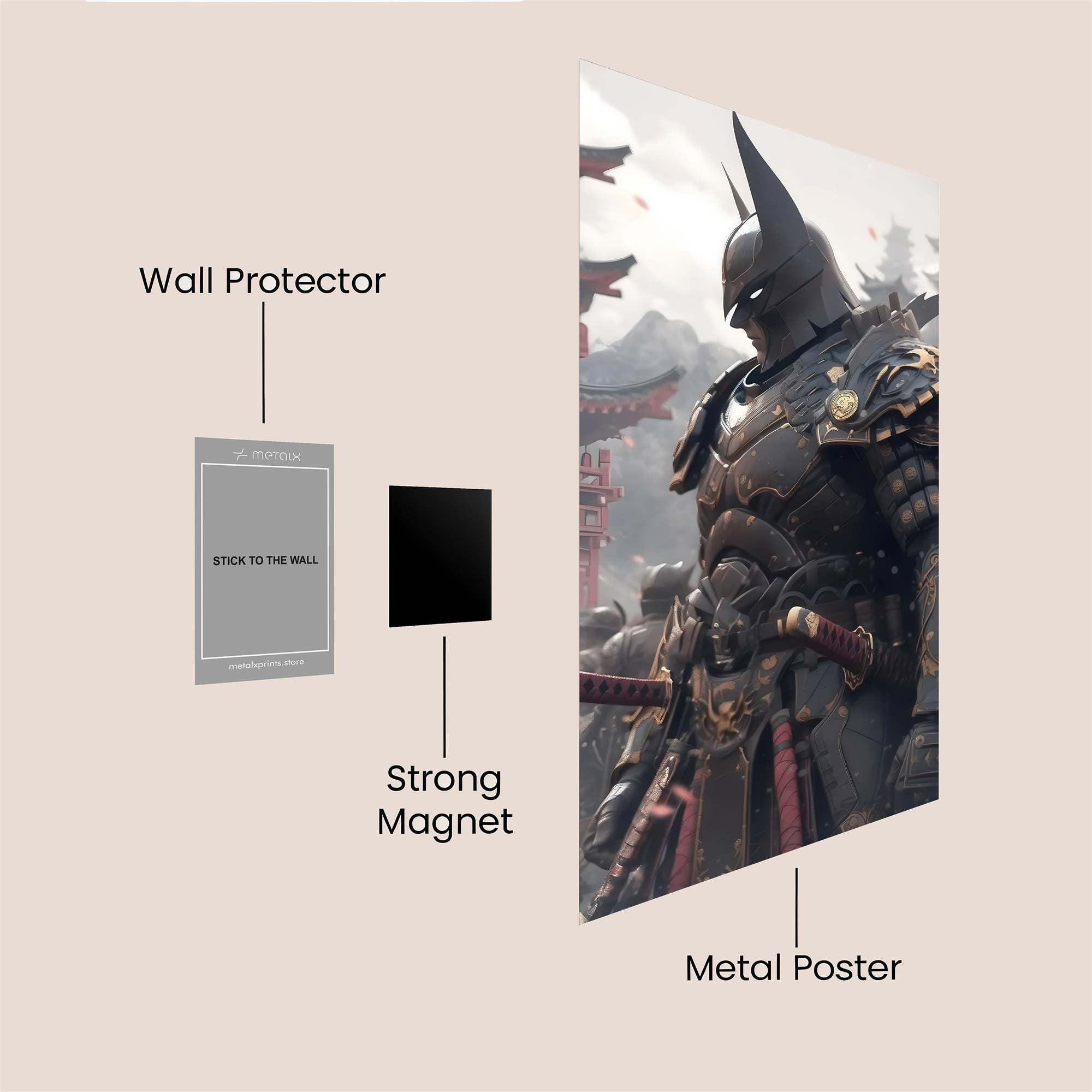 Batman Serene Safe Wall Magnetic / M