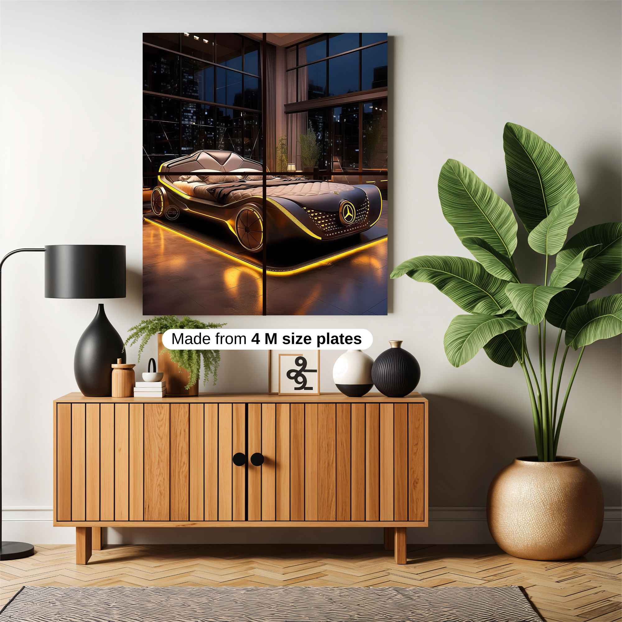 Mercedes Dream Safe Wall Magnetic / M