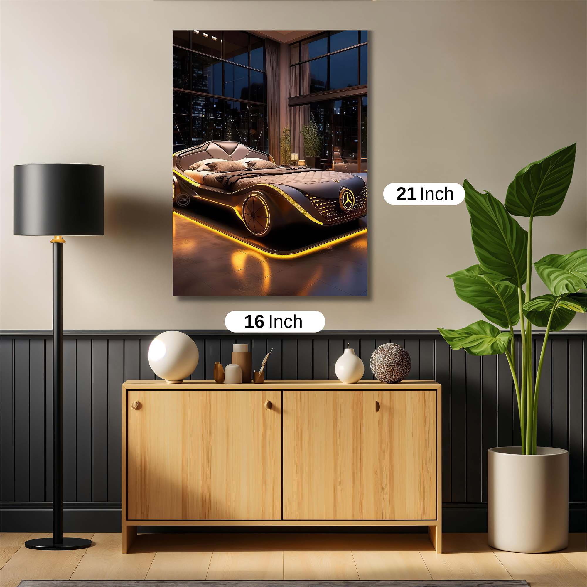Mercedes Dream Safe Wall Magnetic / M