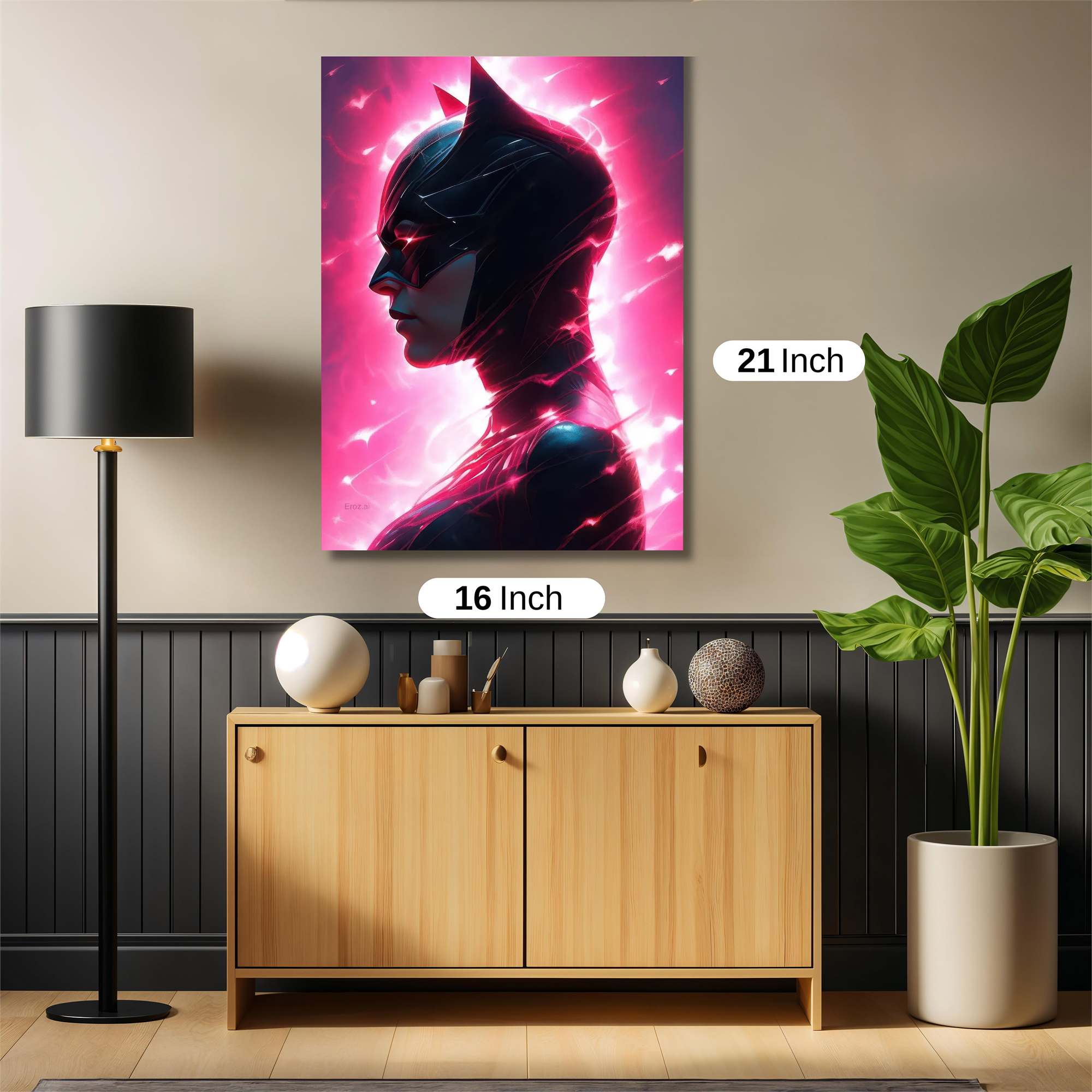 Batwoman Radiant Safe Wall Magnetic / M
