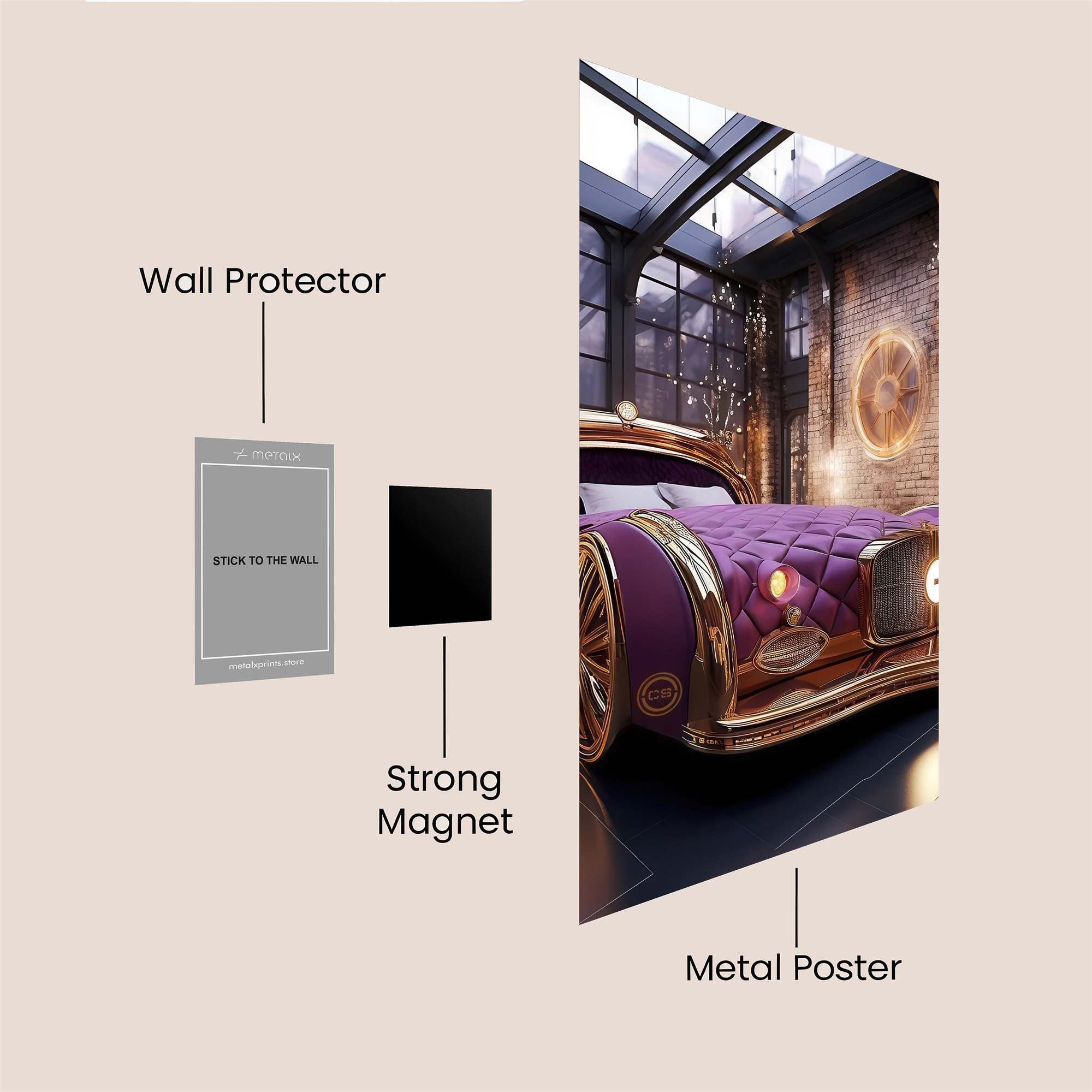 Luxury Dream Safe Wall Magnetic / M
