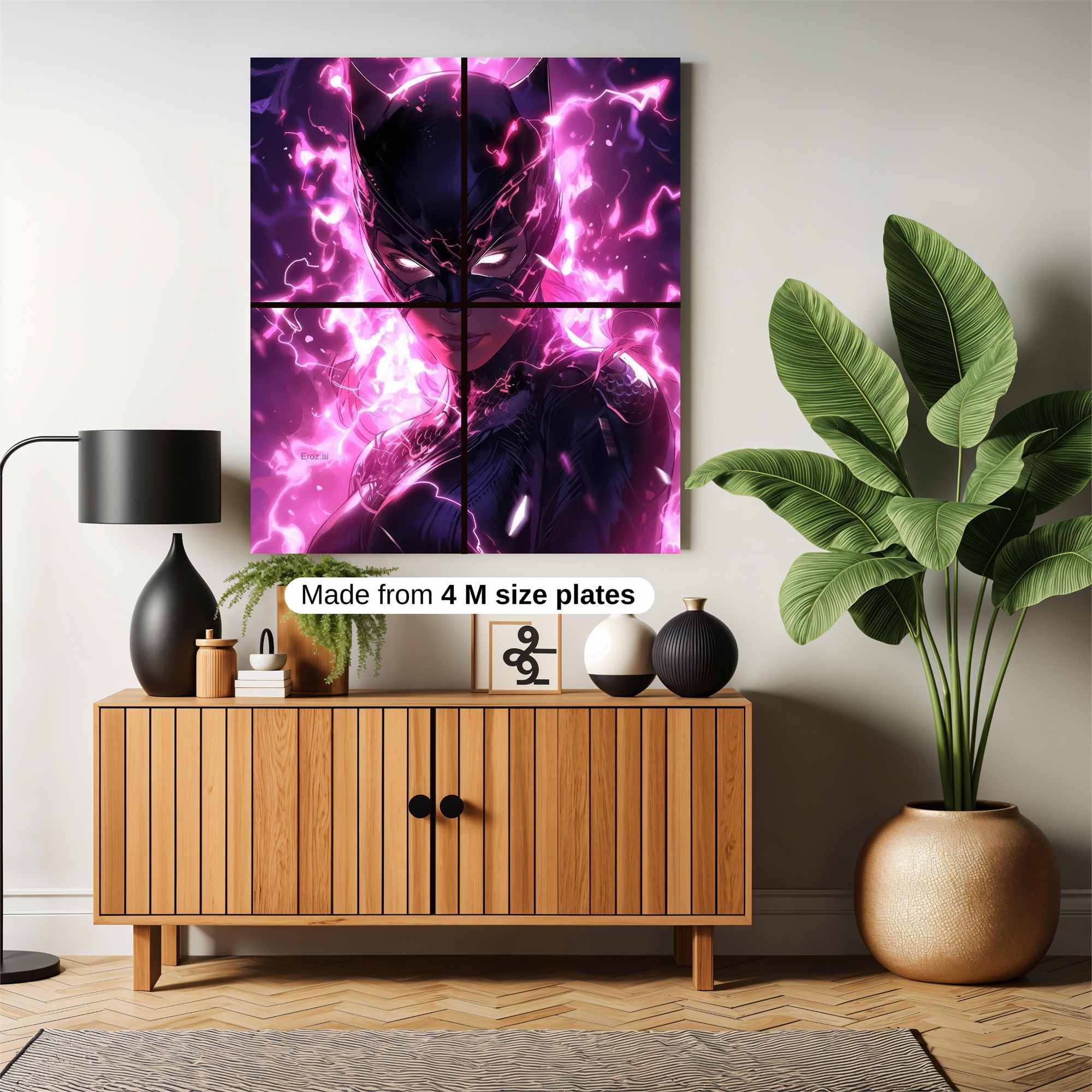 Catwoman Electrifying Safe Wall Magnetic / M