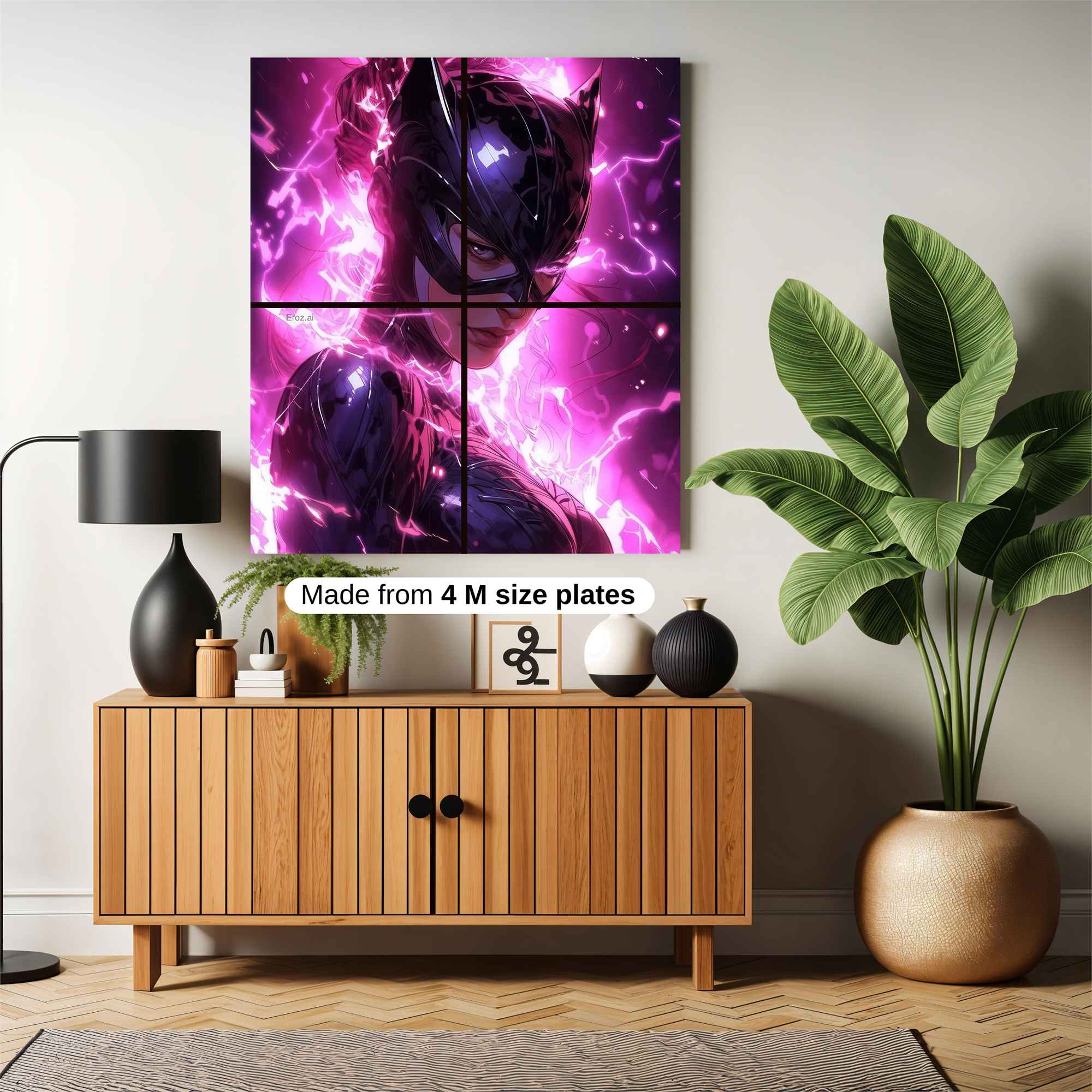 Catwoman Electrifying Safe Wall Magnetic / M