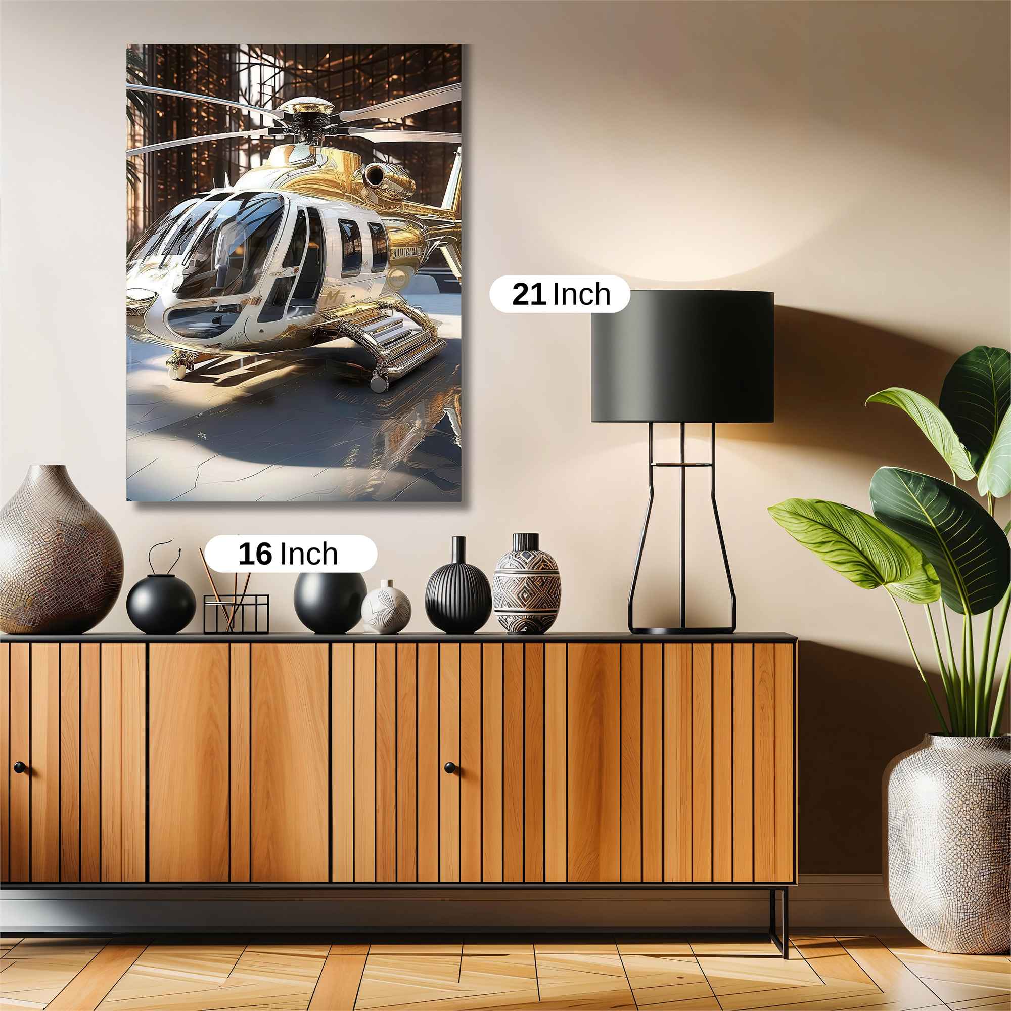 Golden Elegance Safe Wall Magnetic / M