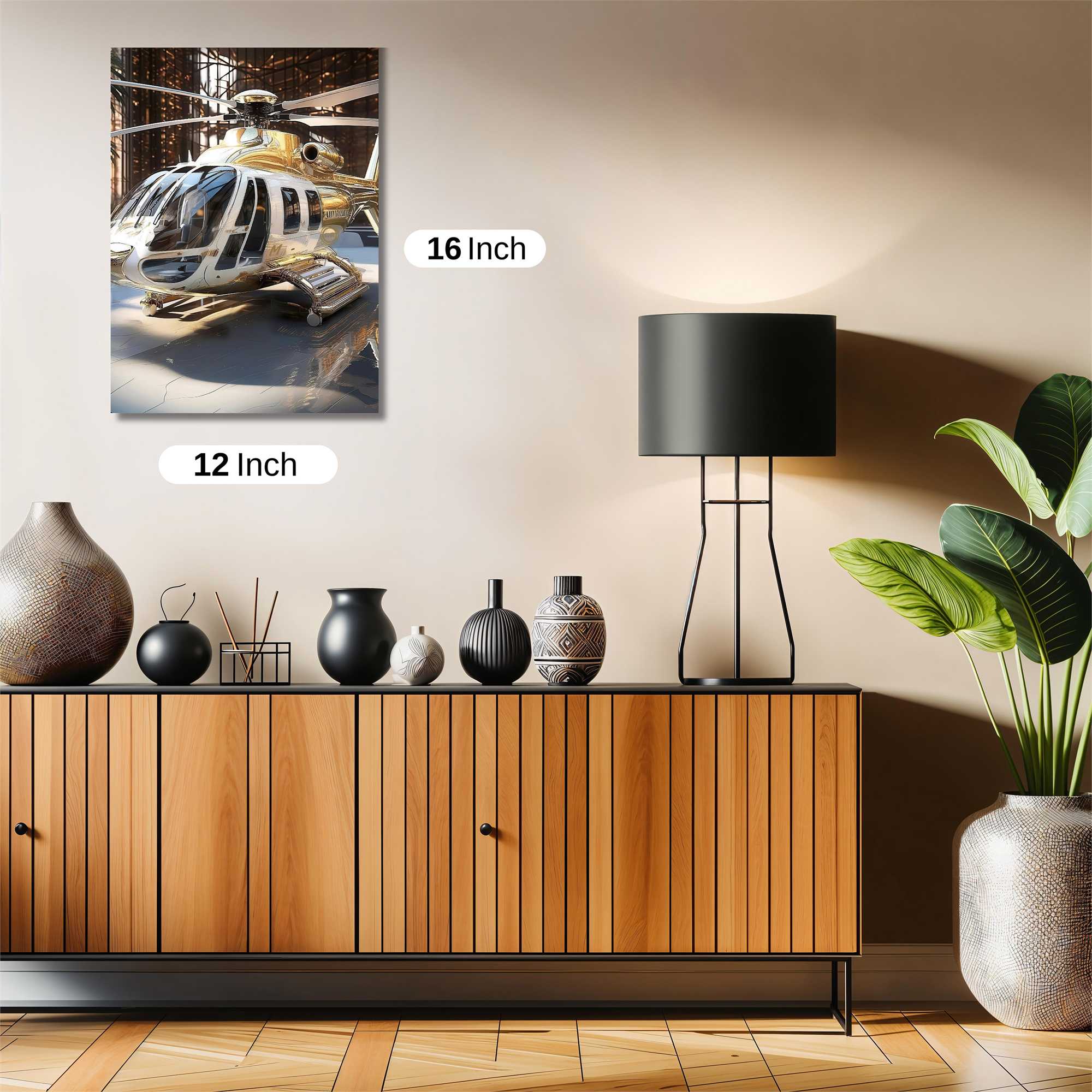 Golden Elegance Safe Wall Magnetic / M