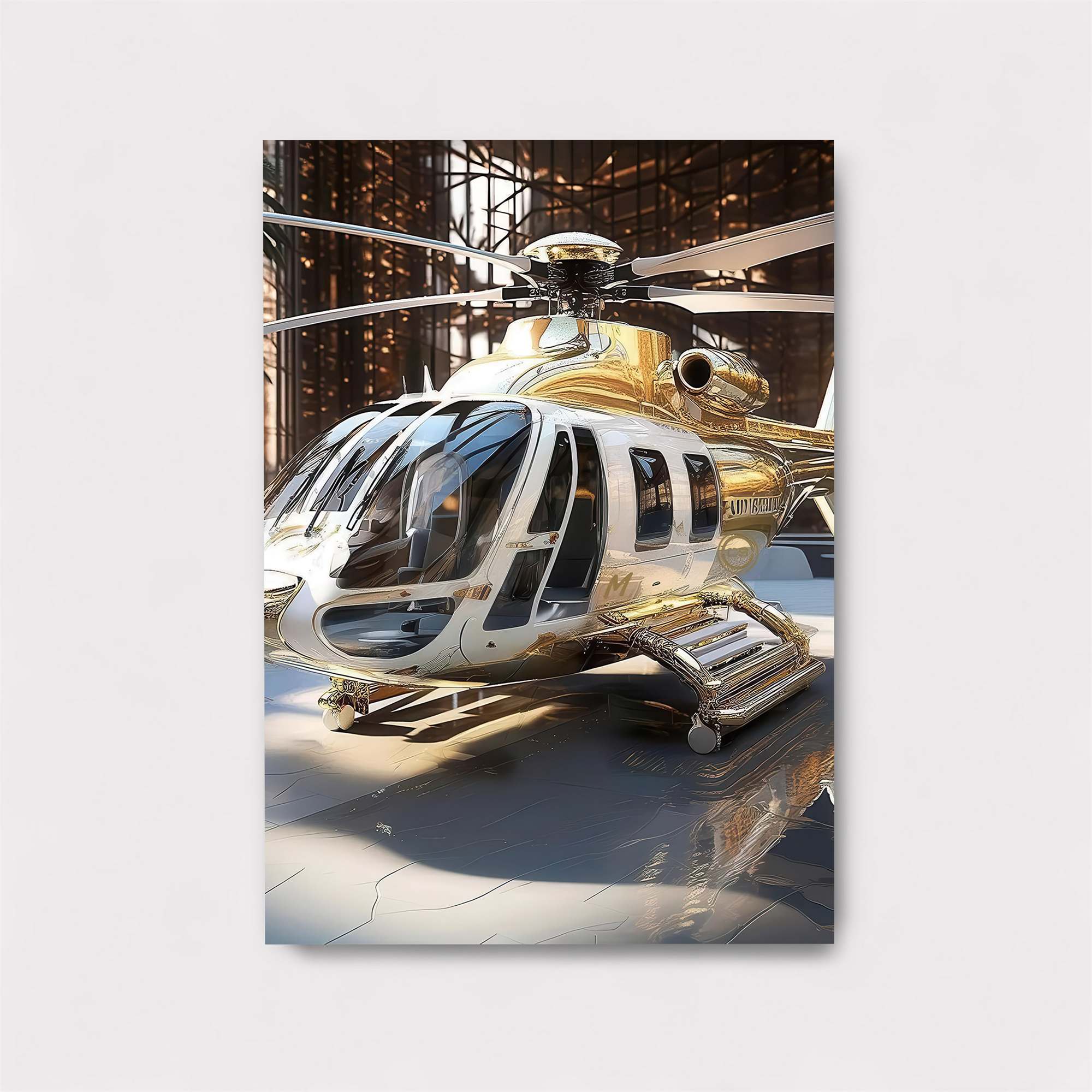 Golden Elegance Safe Wall Magnetic / M
