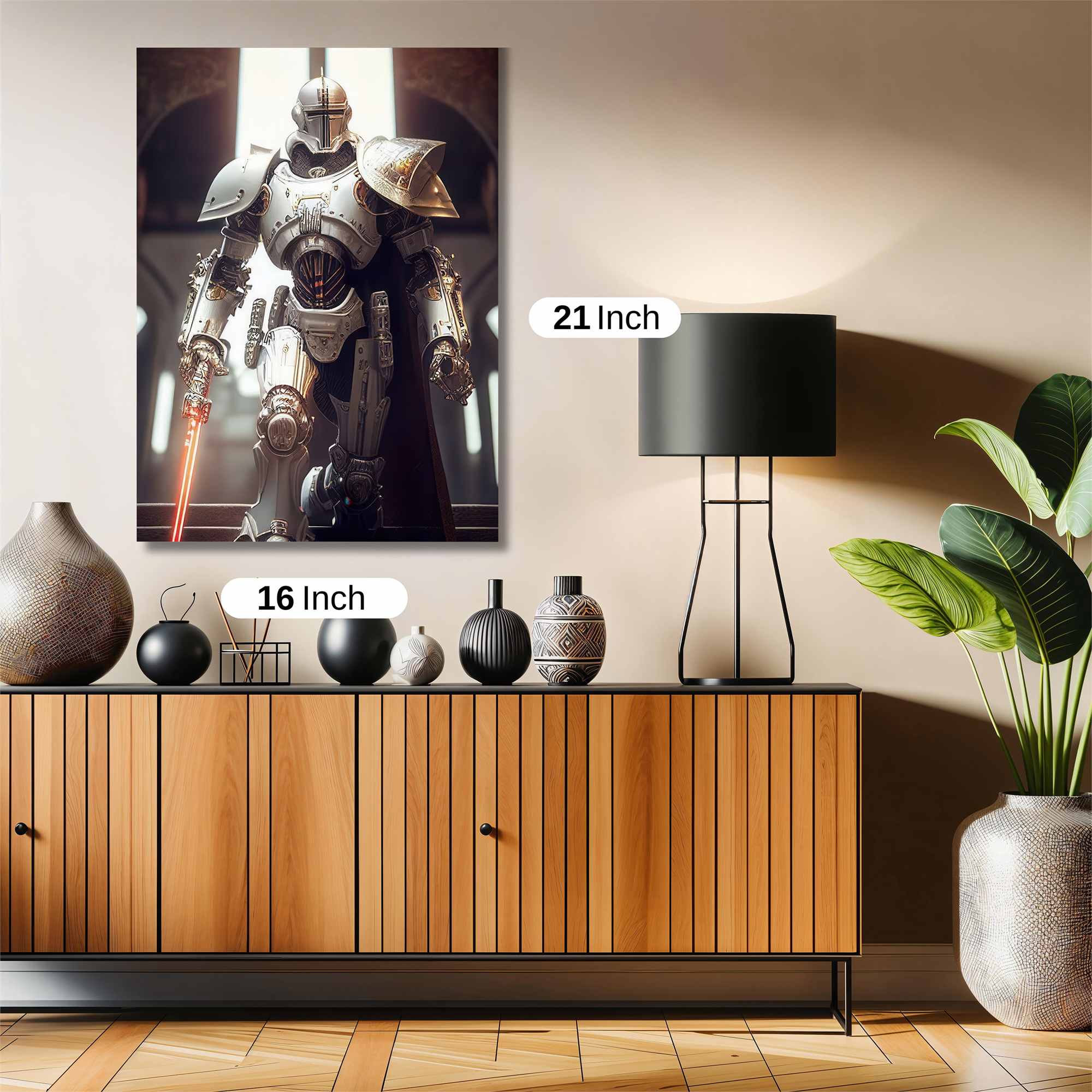 Knightly Sentinel Safe Wall Magnetic / M
