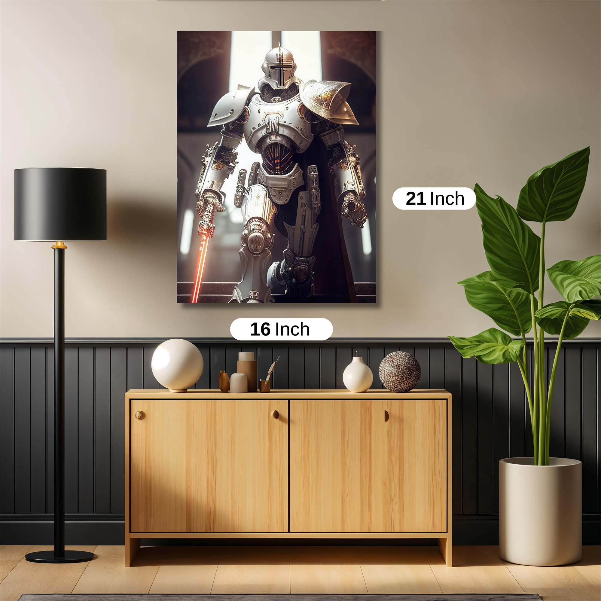 Knightly Sentinel Safe Wall Magnetic / M