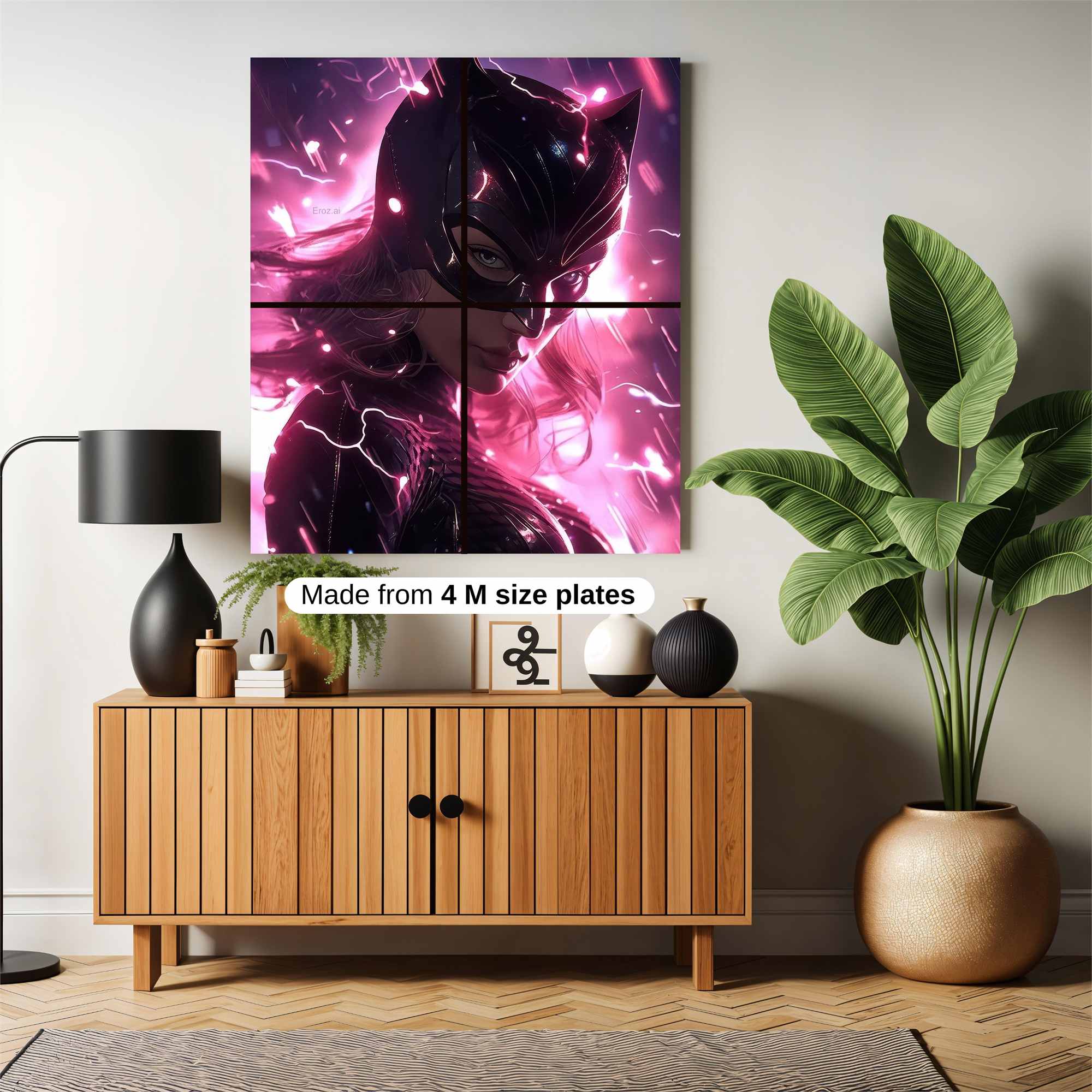 Catwoman Electric Safe Wall Magnetic / M