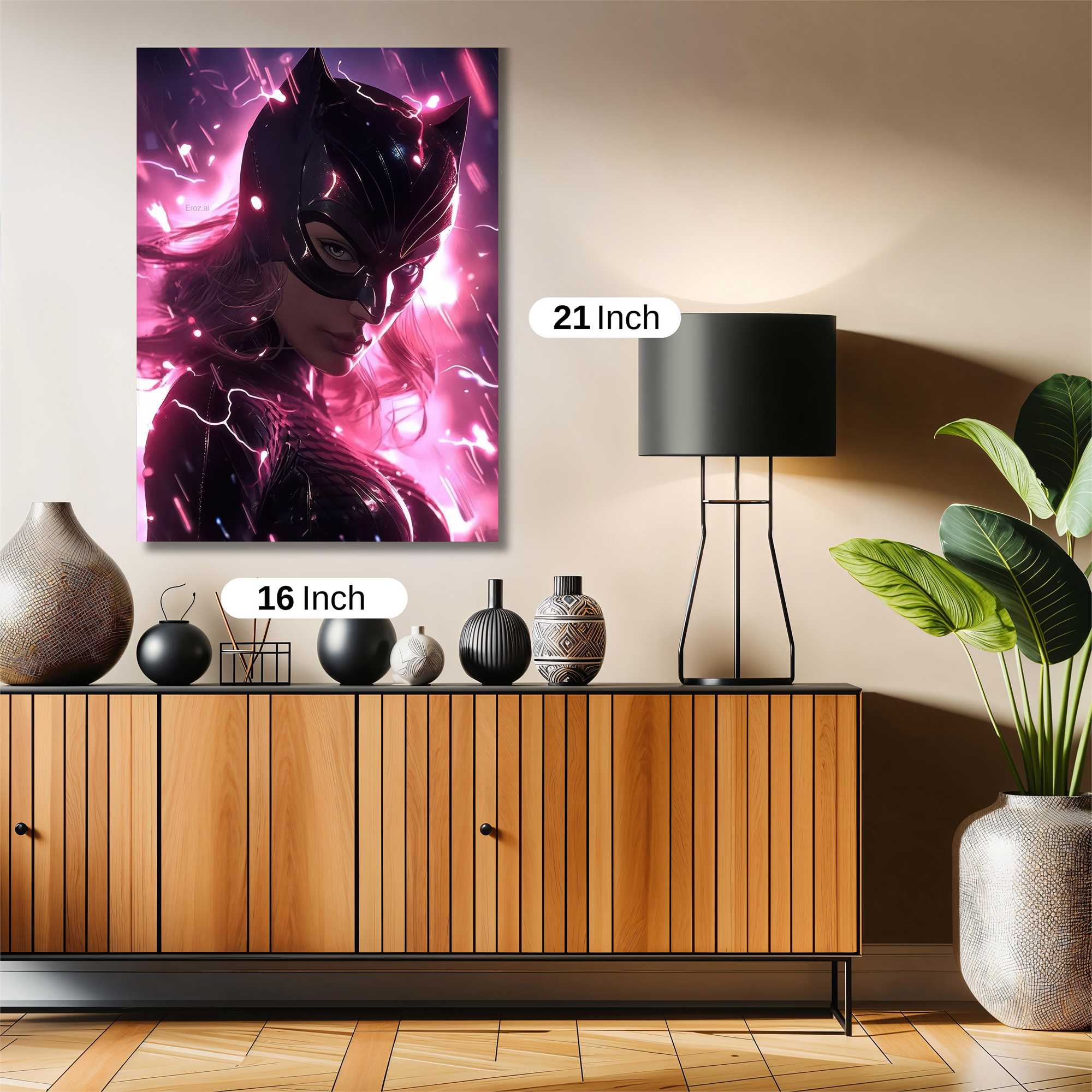 Catwoman Electric Safe Wall Magnetic / M