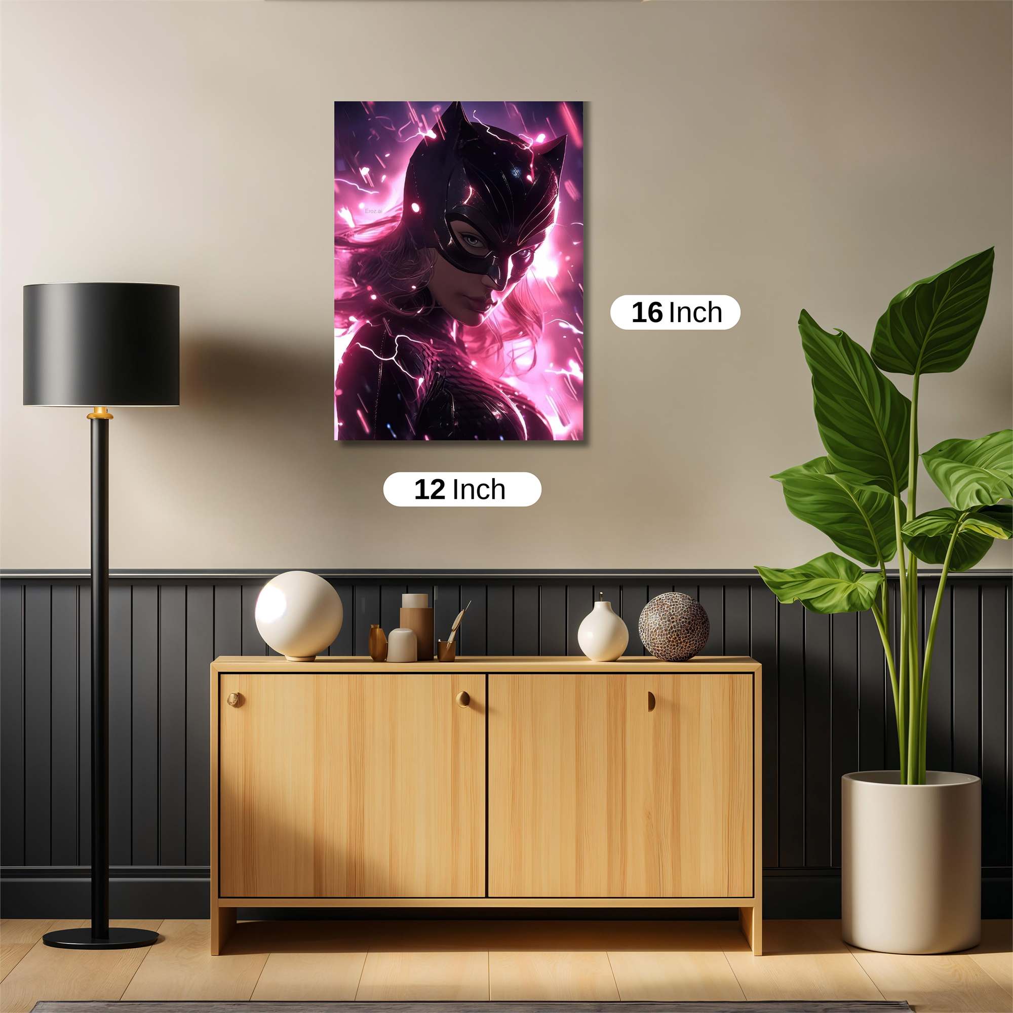 Catwoman Electric Safe Wall Magnetic / M
