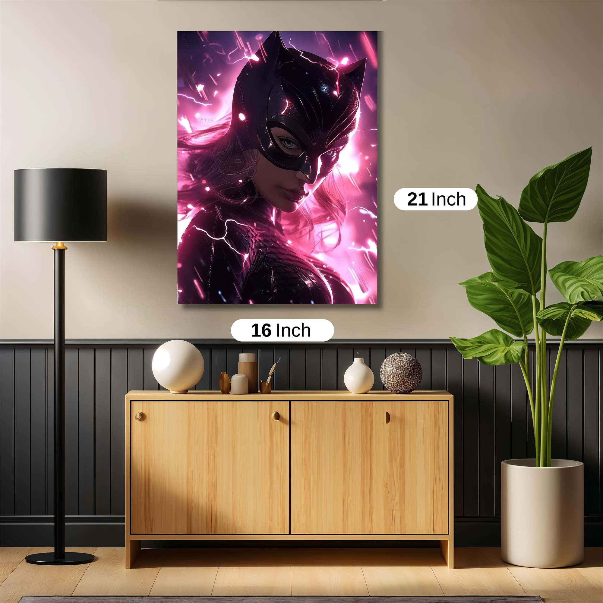 Catwoman Electric Safe Wall Magnetic / M