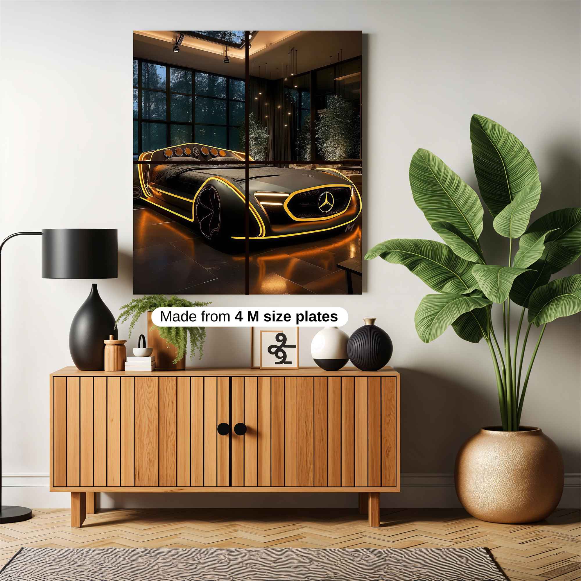 Mercedes Dream Safe Wall Magnetic / M