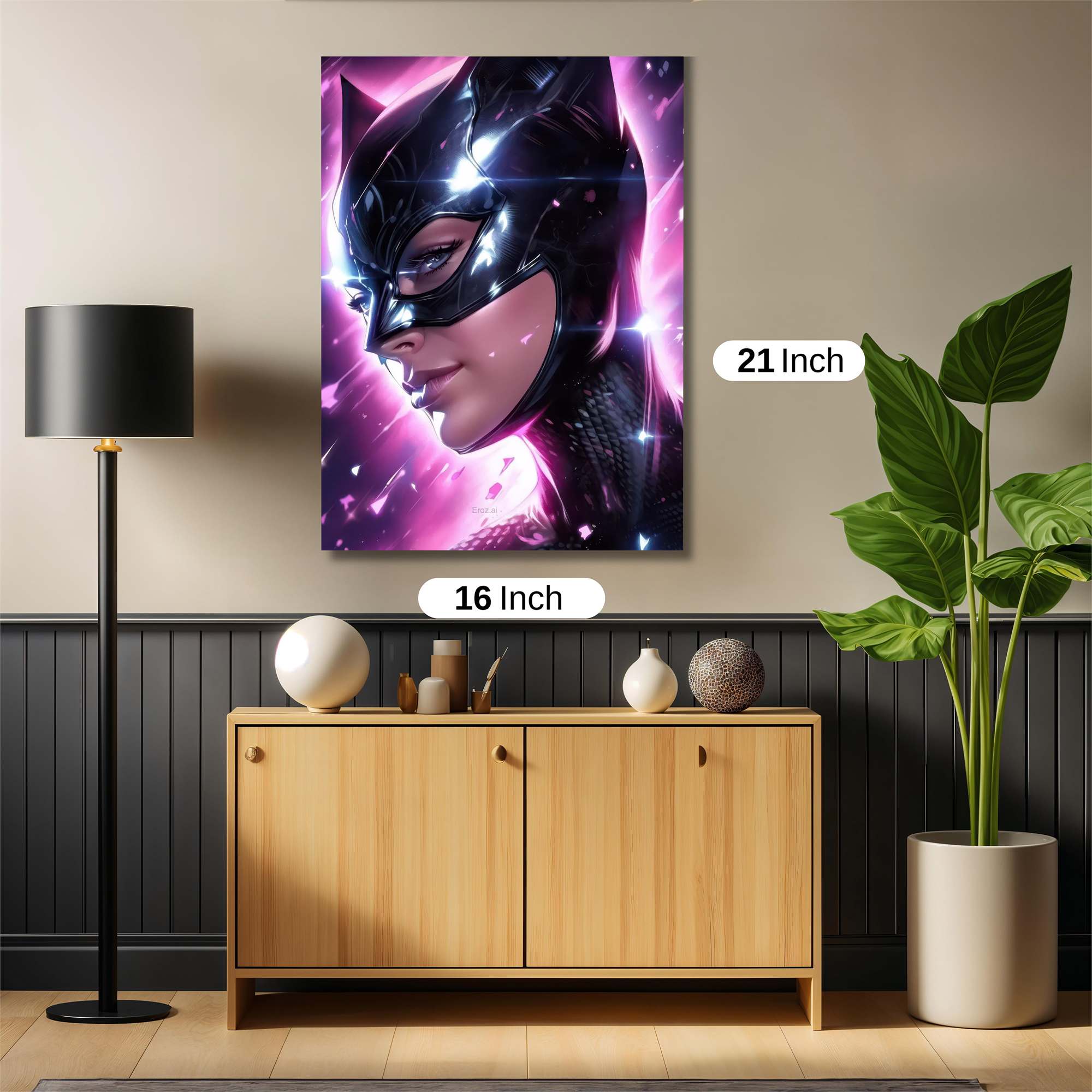 Catwoman Radiant Safe Wall Magnetic / M