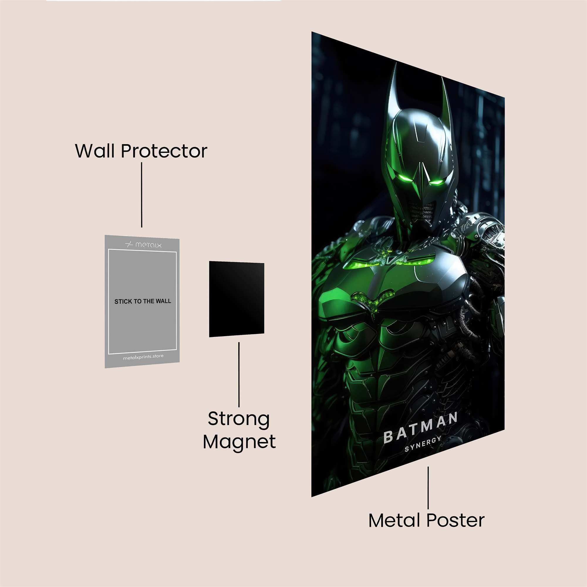 Spider Elegance Safe Wall Magnetic / M