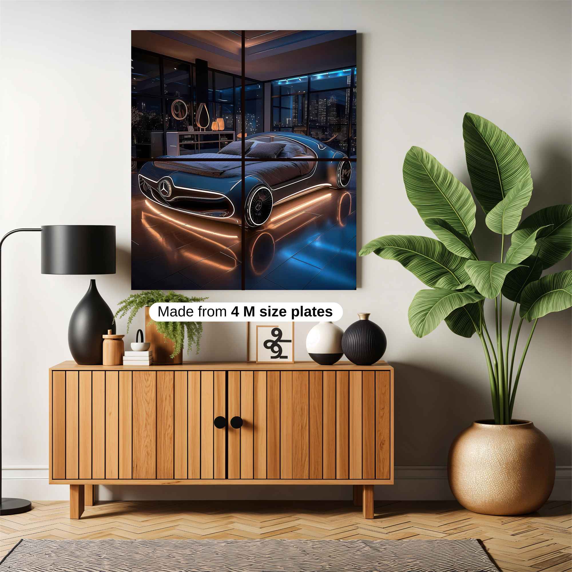 Mercedes Dream Safe Wall Magnetic / M