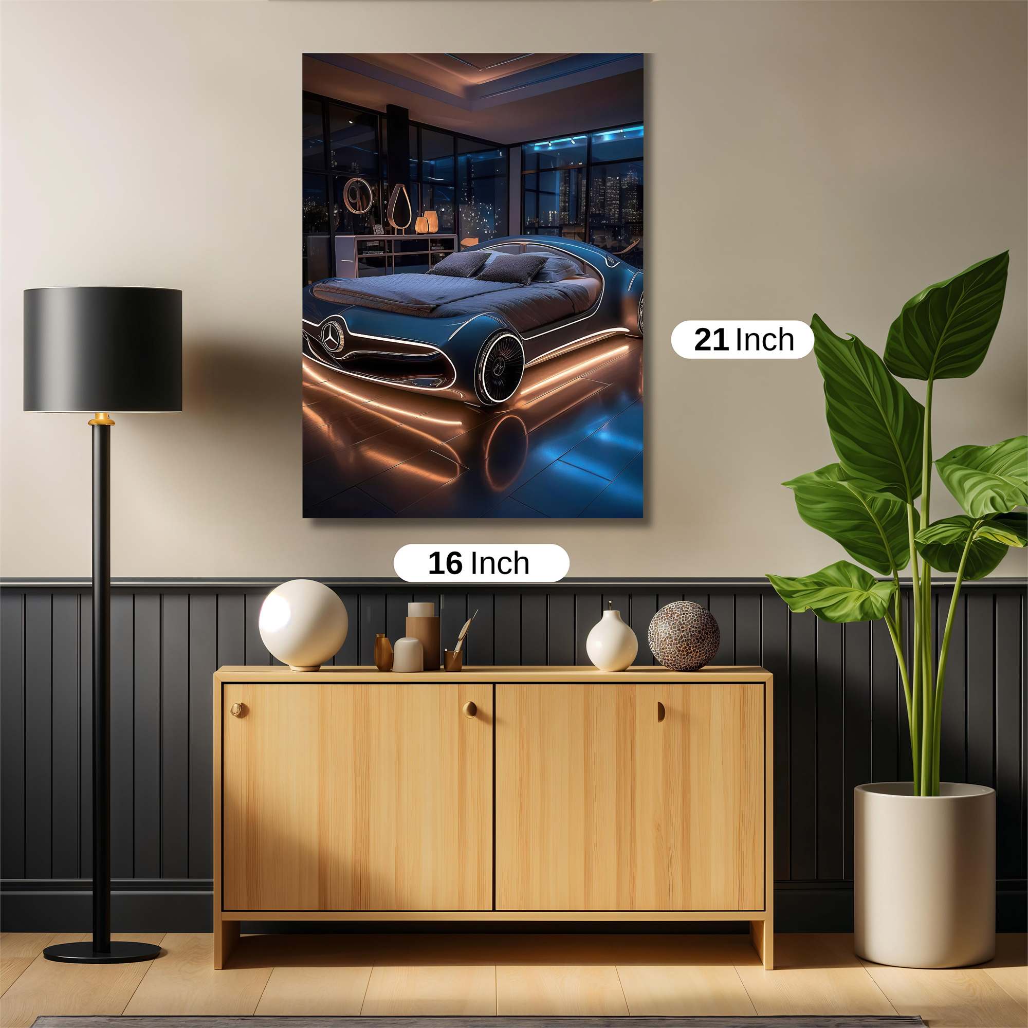 Mercedes Dream Safe Wall Magnetic / M