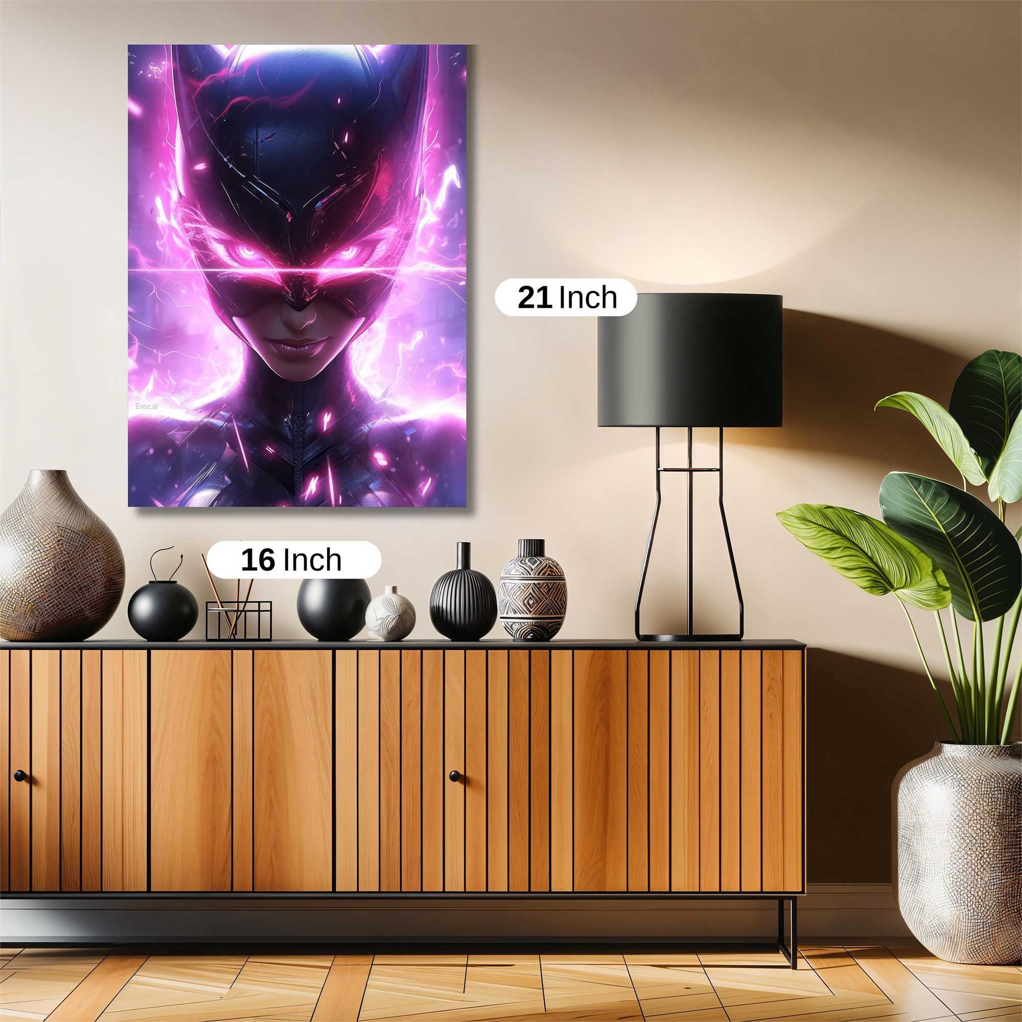 Catwoman Electric Safe Wall Magnetic / M