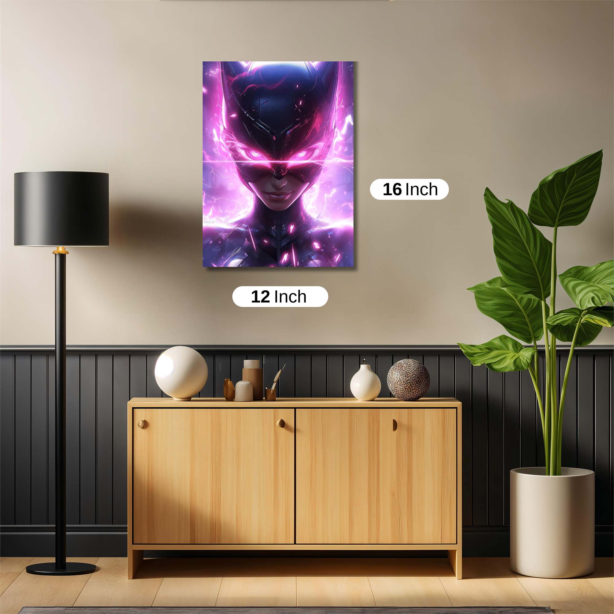 Catwoman Electric Safe Wall Magnetic / M