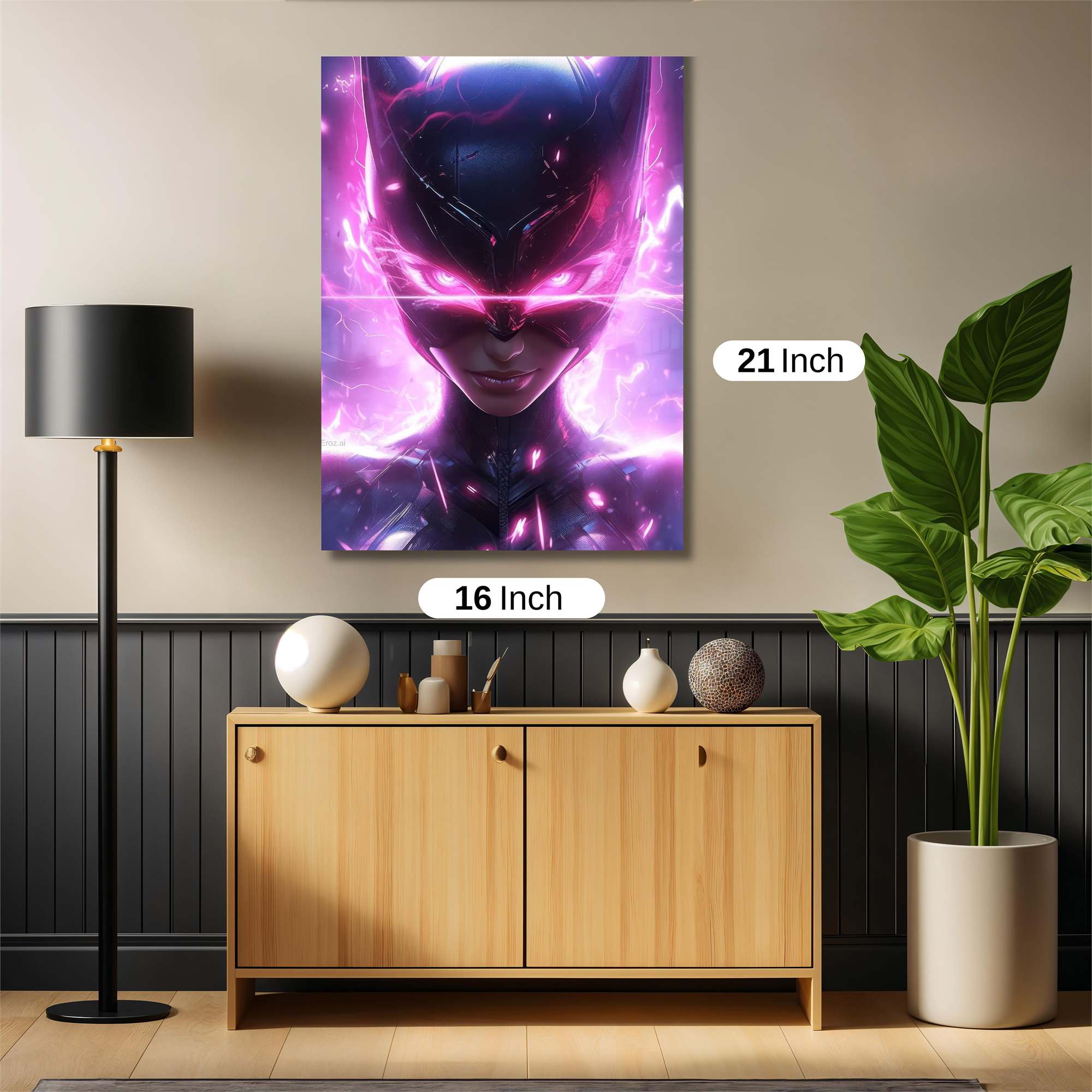 Catwoman Electric Safe Wall Magnetic / M