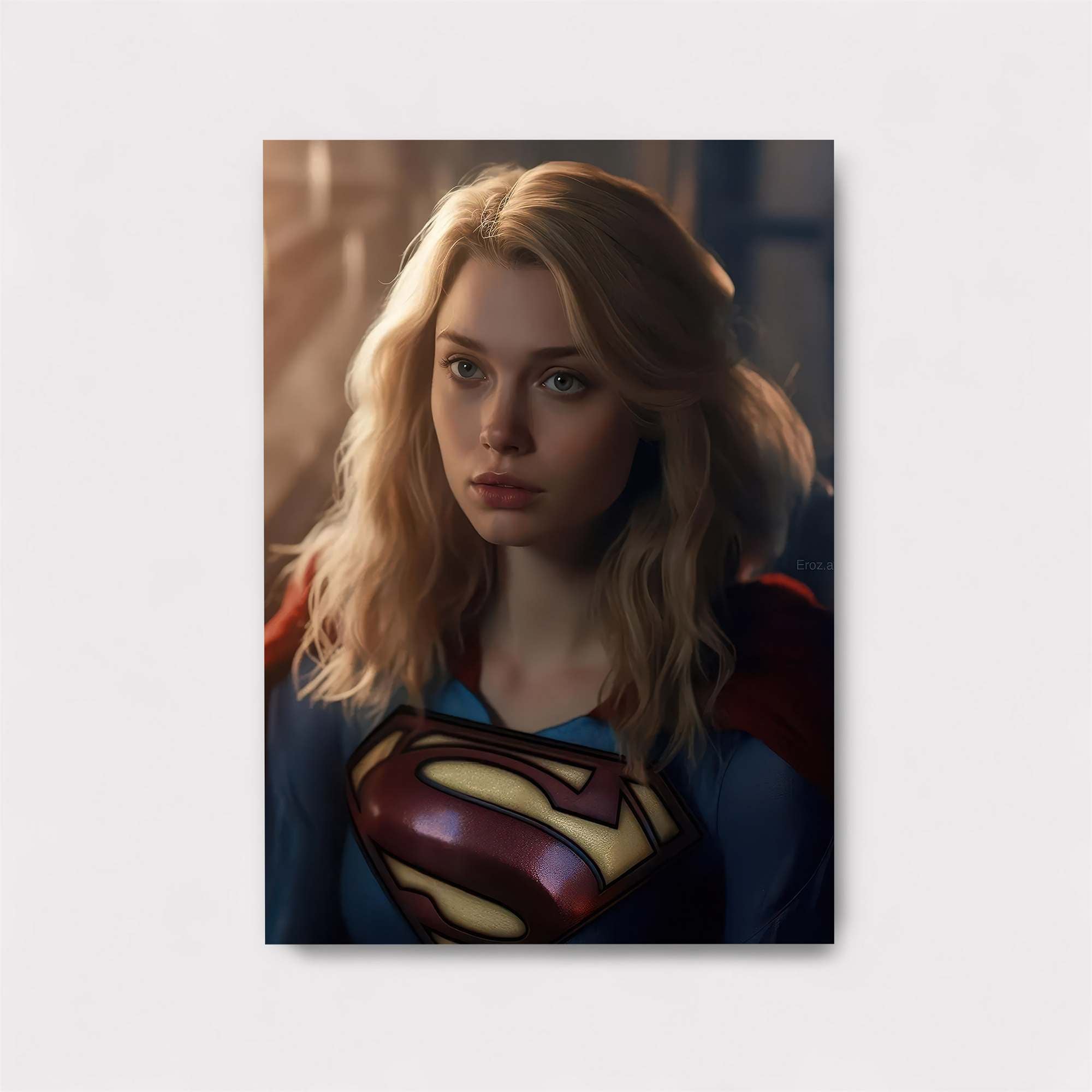 Supergirl Sombre Safe Wall Magnetic / M