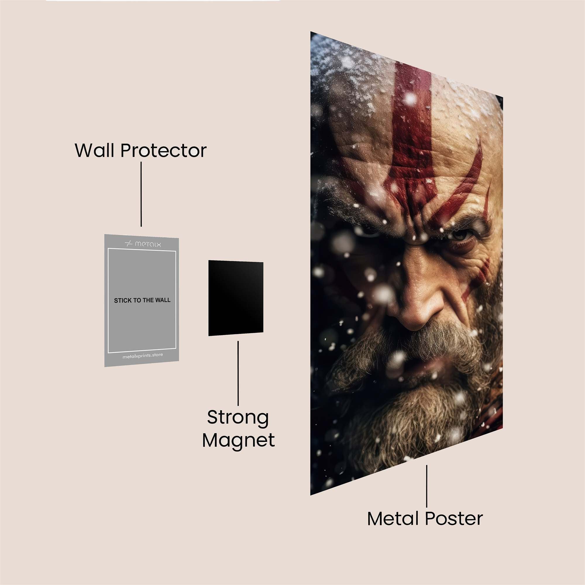 Kratos Resolute Safe Wall Magnetic / M