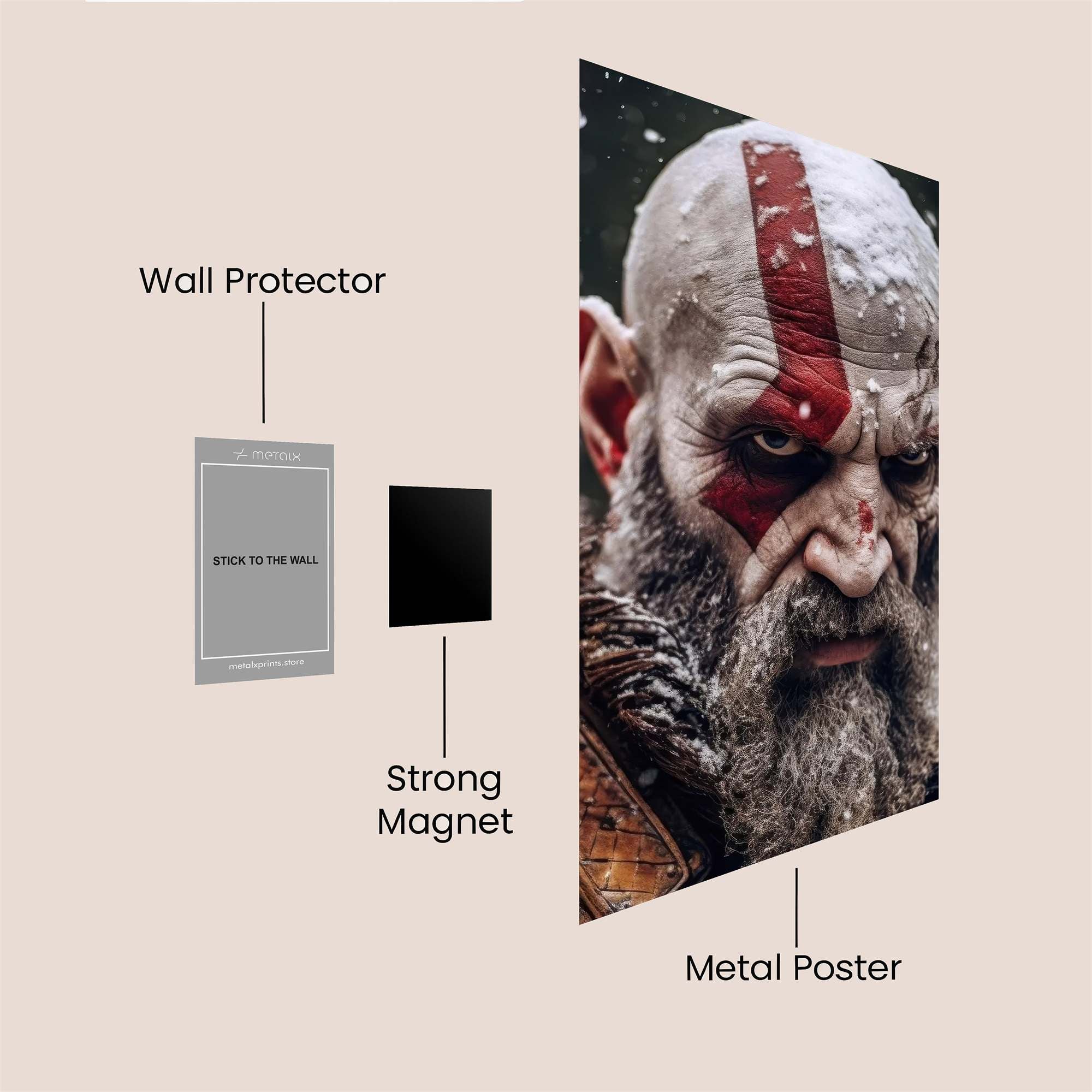 Kratos Resolute Safe Wall Magnetic / M