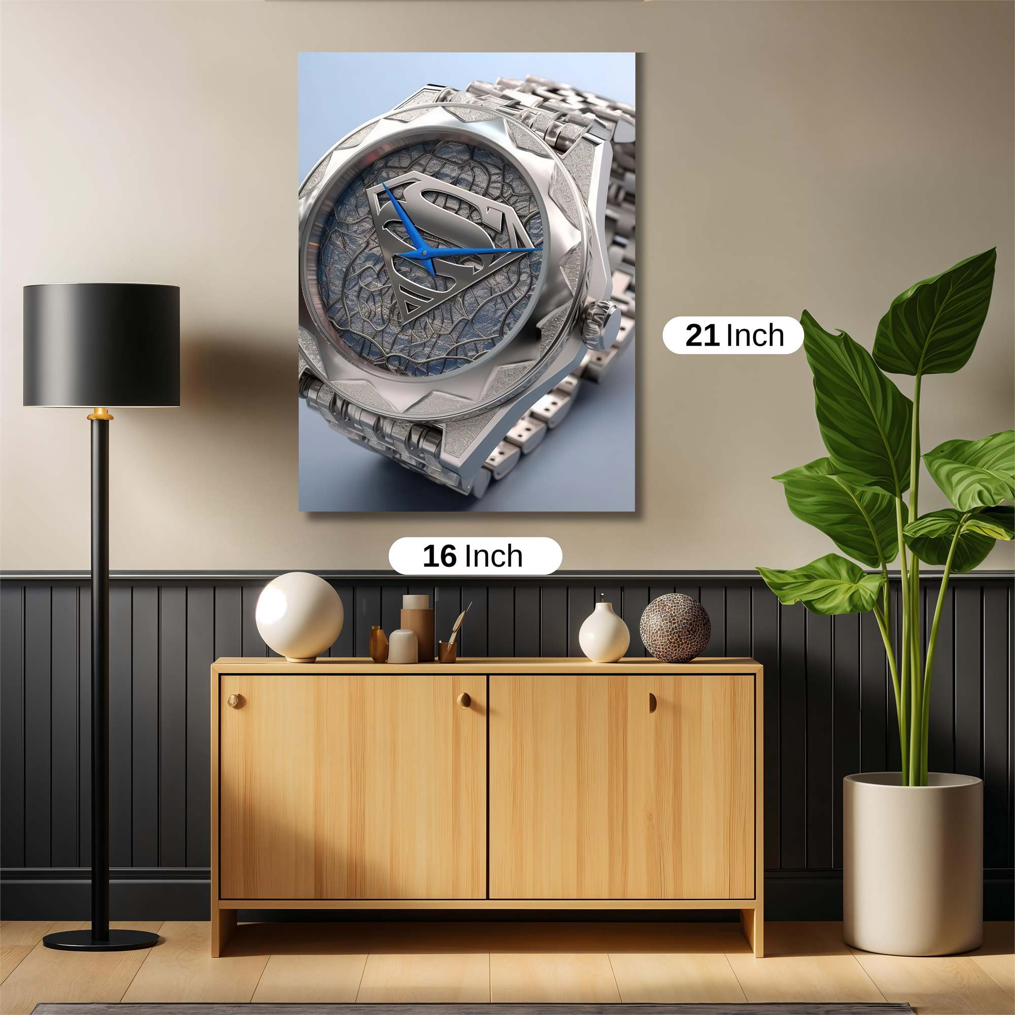 Superman Valor Safe Wall Magnetic / M