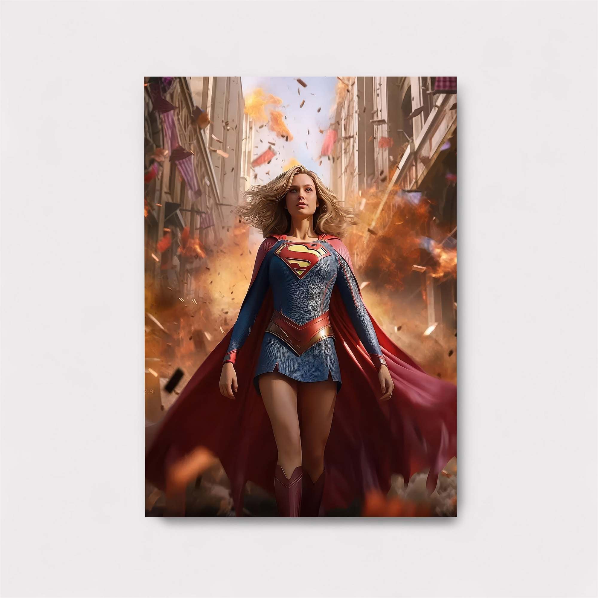 Supergirl Resolute Safe Wall Magnetic / M