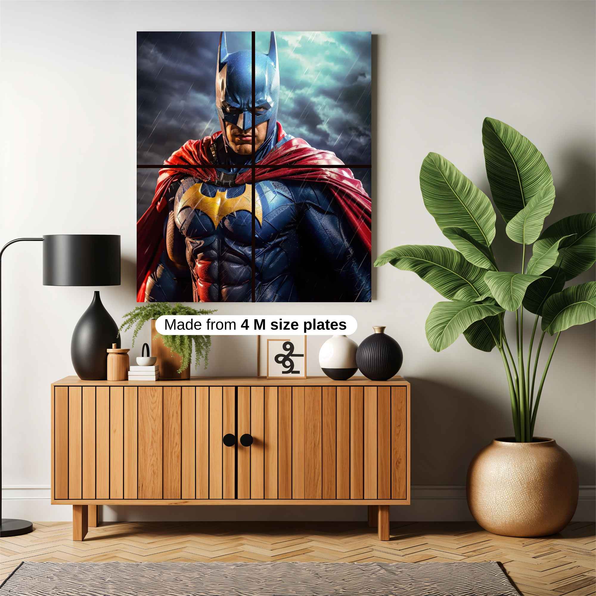 Batman Brooding Safe Wall Magnetic / M
