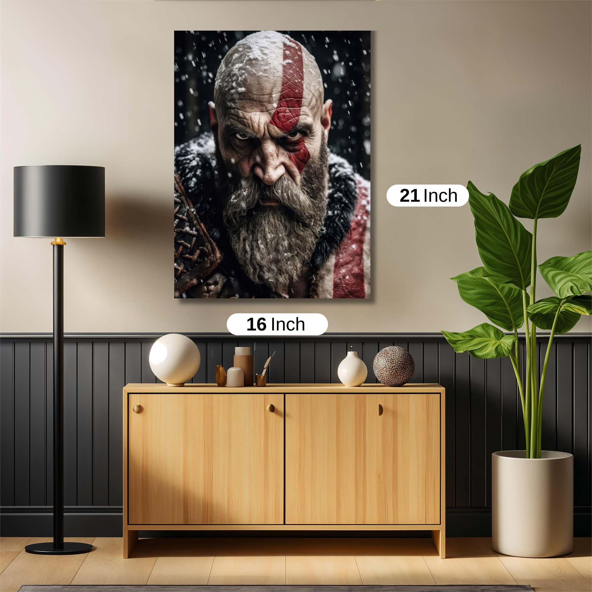 Kratos Frostbound Safe Wall Magnetic / M