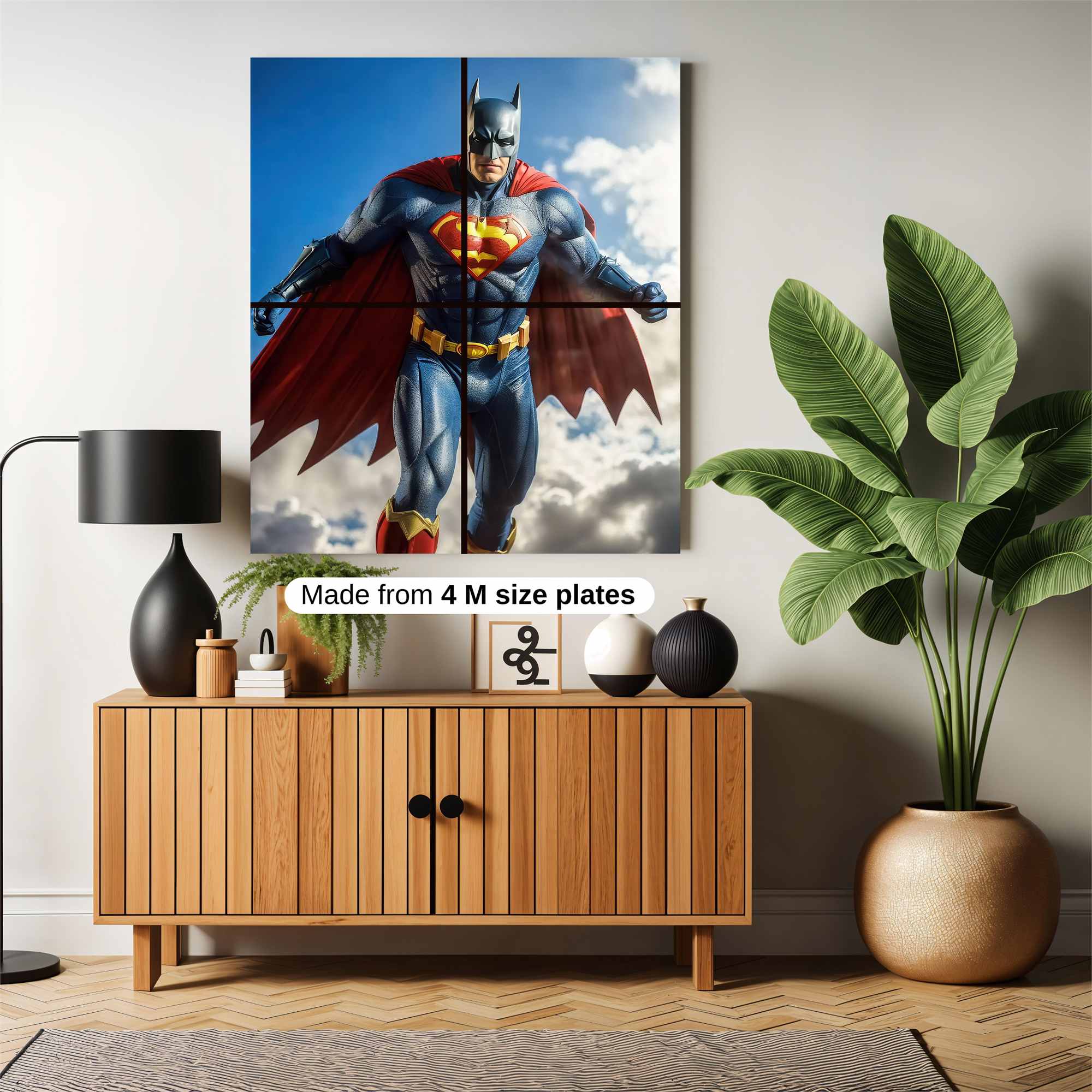 Superhero Fusion Safe Wall Magnetic / M