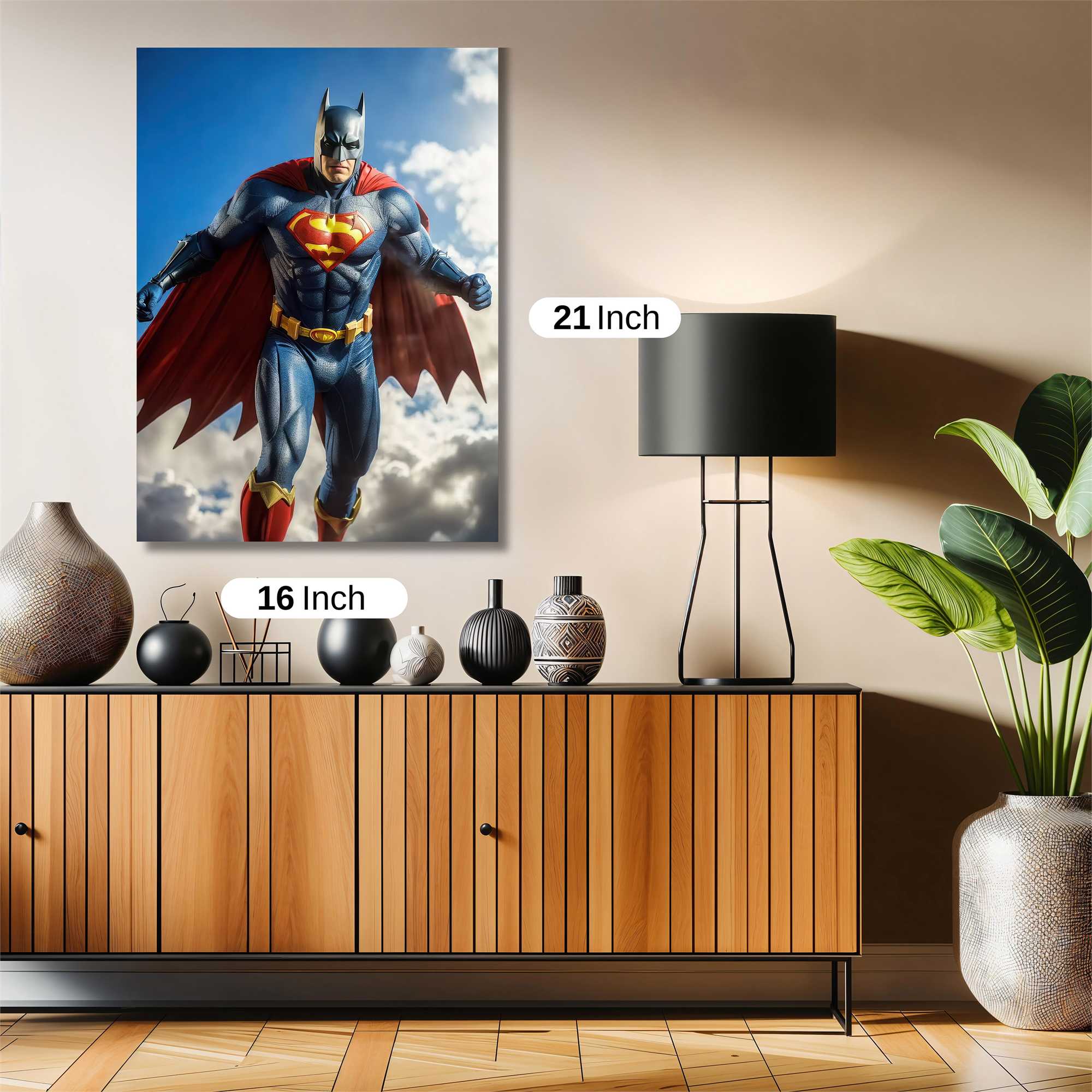 Superhero Fusion Safe Wall Magnetic / M