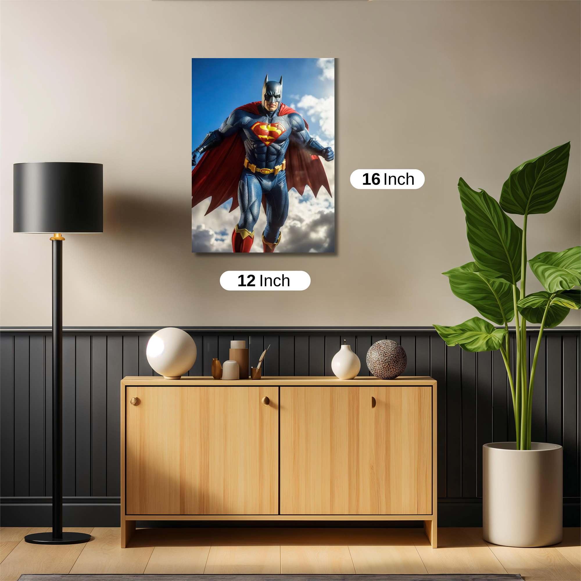 Superhero Fusion Safe Wall Magnetic / M