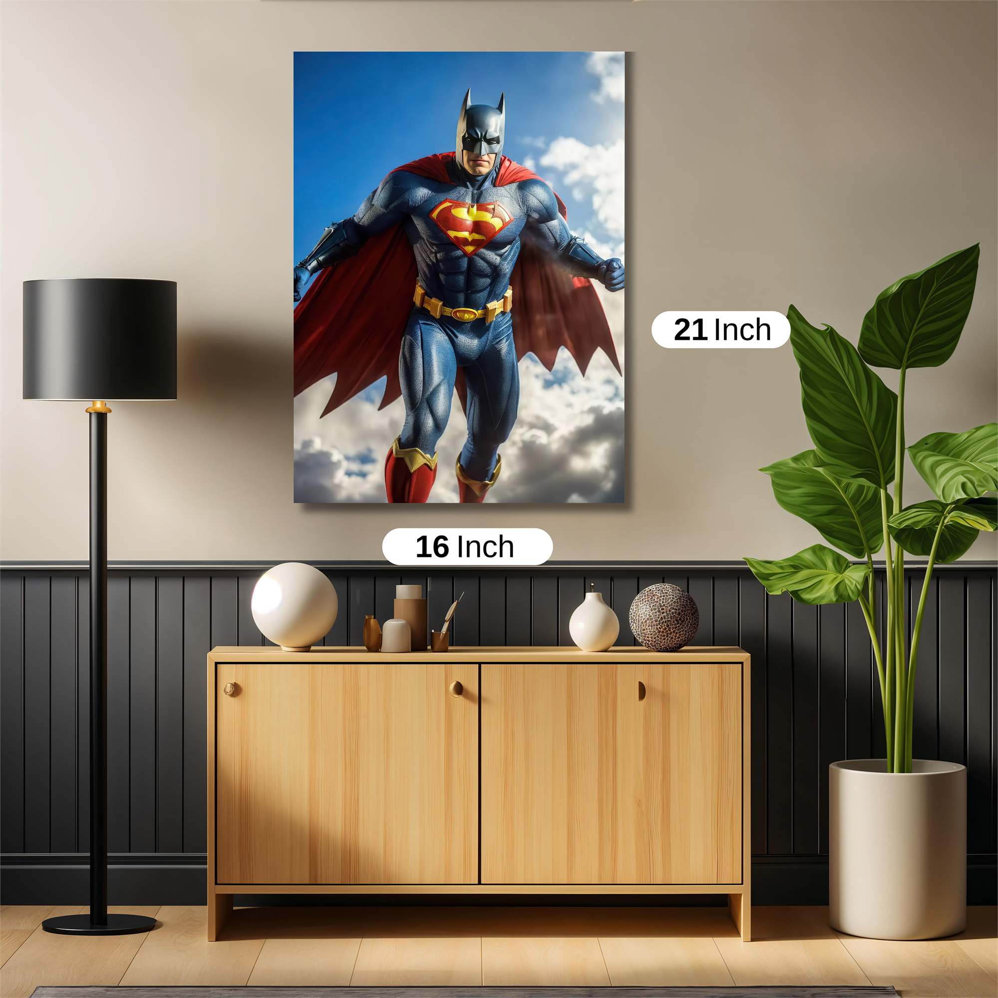 Superhero Fusion Safe Wall Magnetic / M