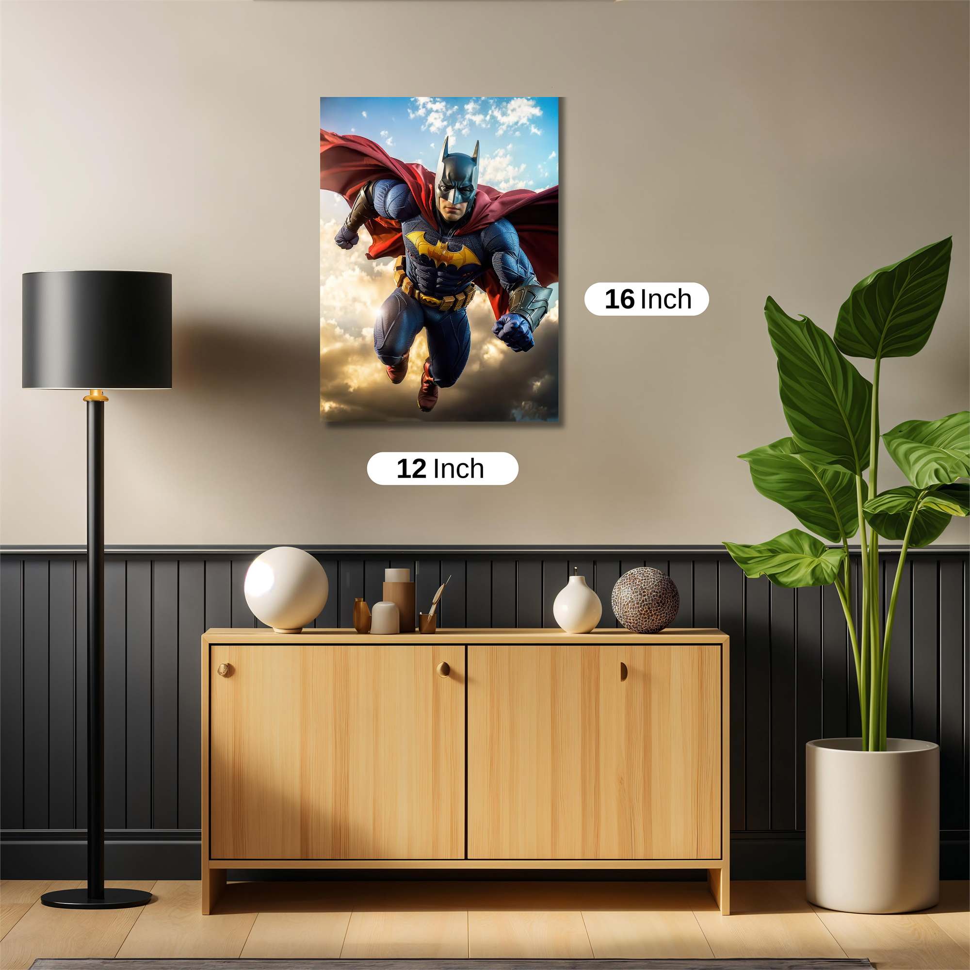 Batman Soaring Safe Wall Magnetic / M