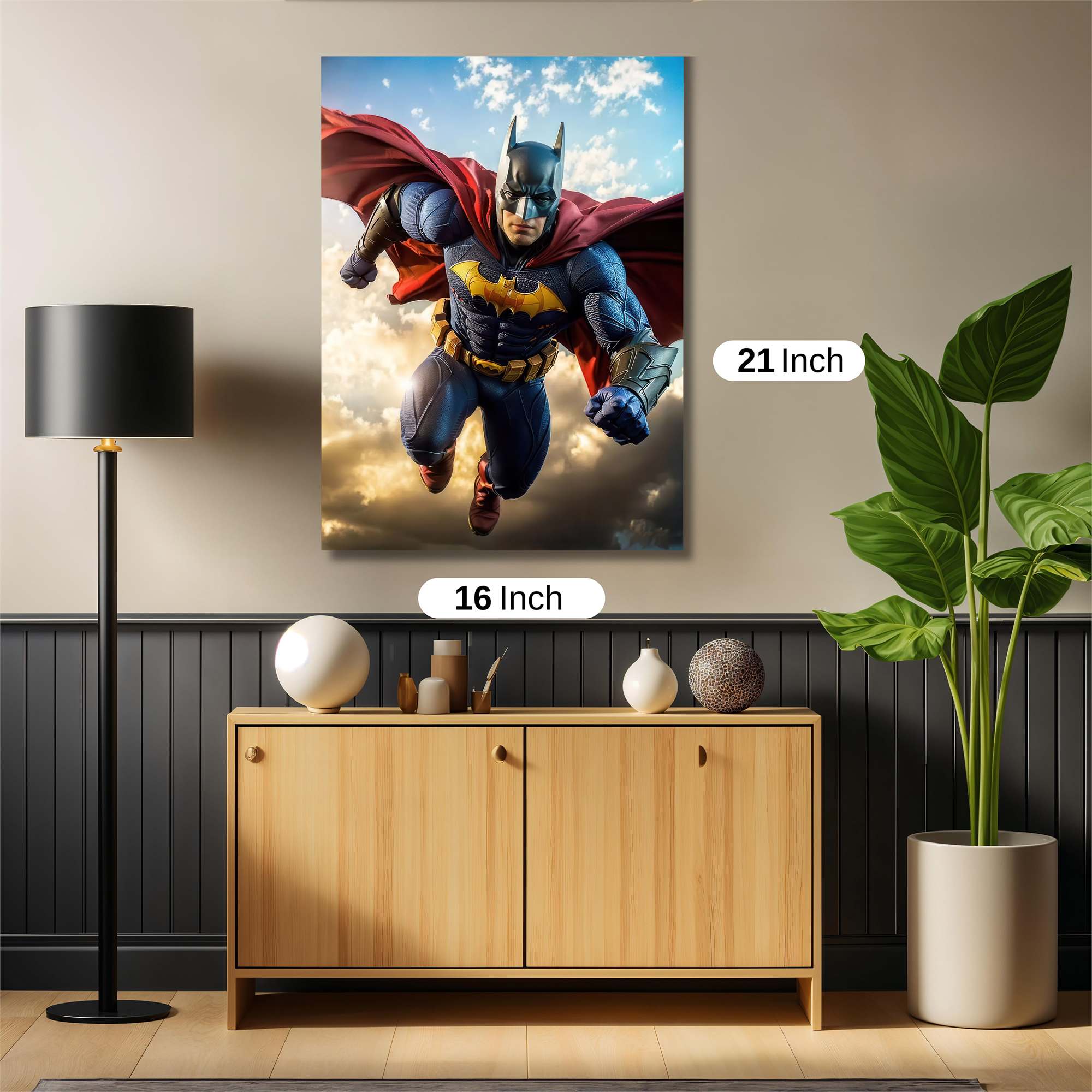 Batman Soaring Safe Wall Magnetic / M