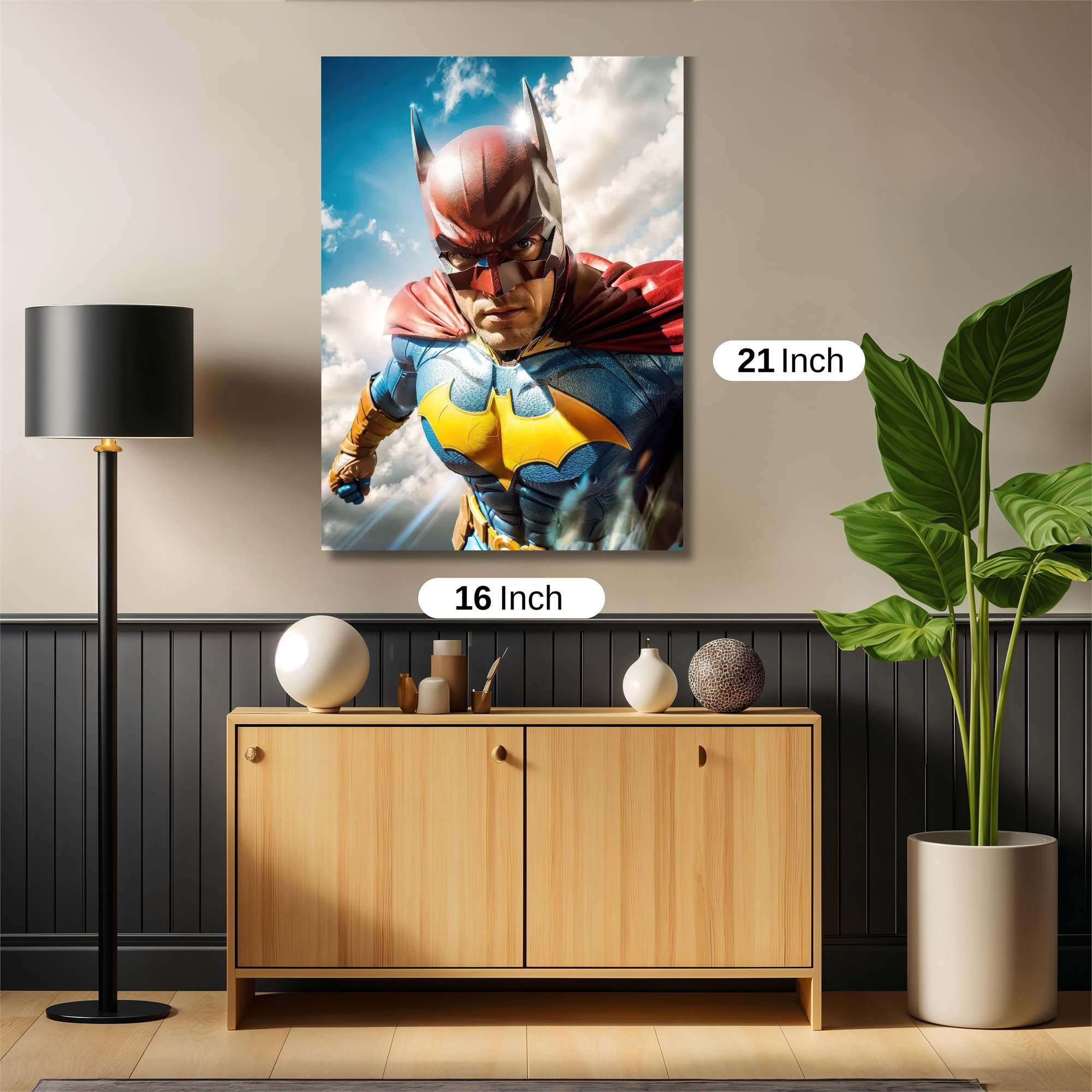 Batman Soaring Safe Wall Magnetic / M