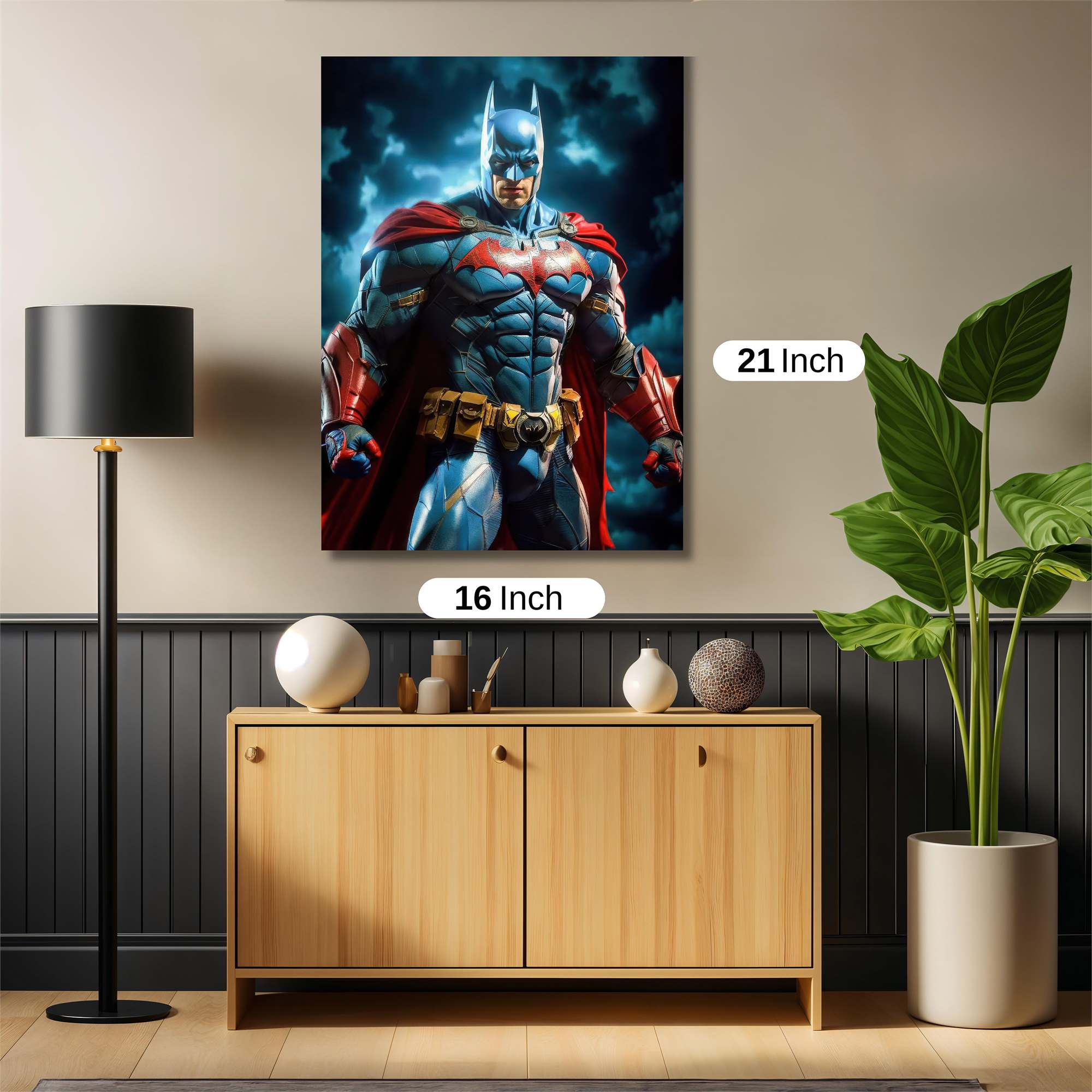 Batman Resolute Safe Wall Magnetic / M
